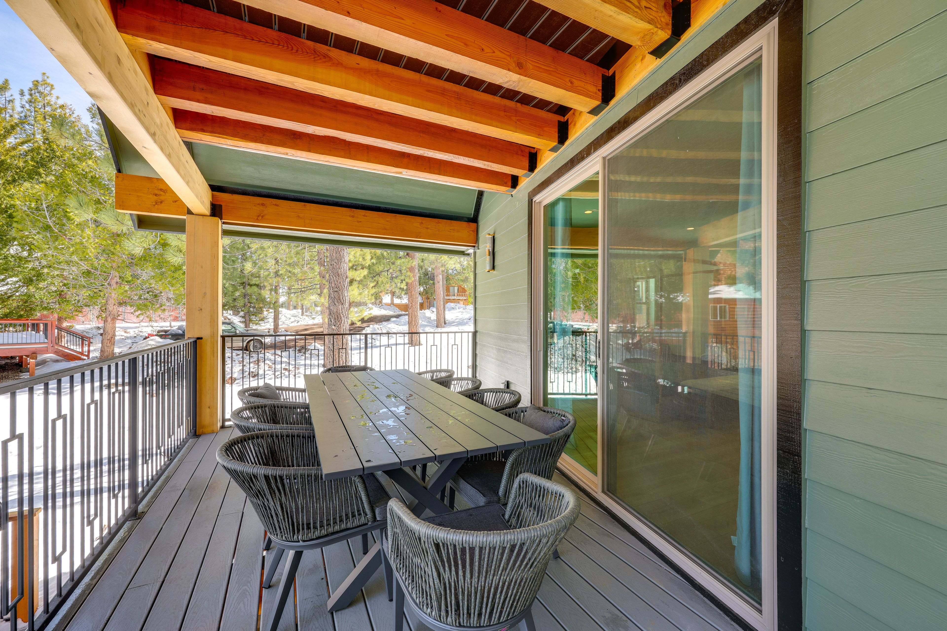 Lake-View Balcony | Main Level