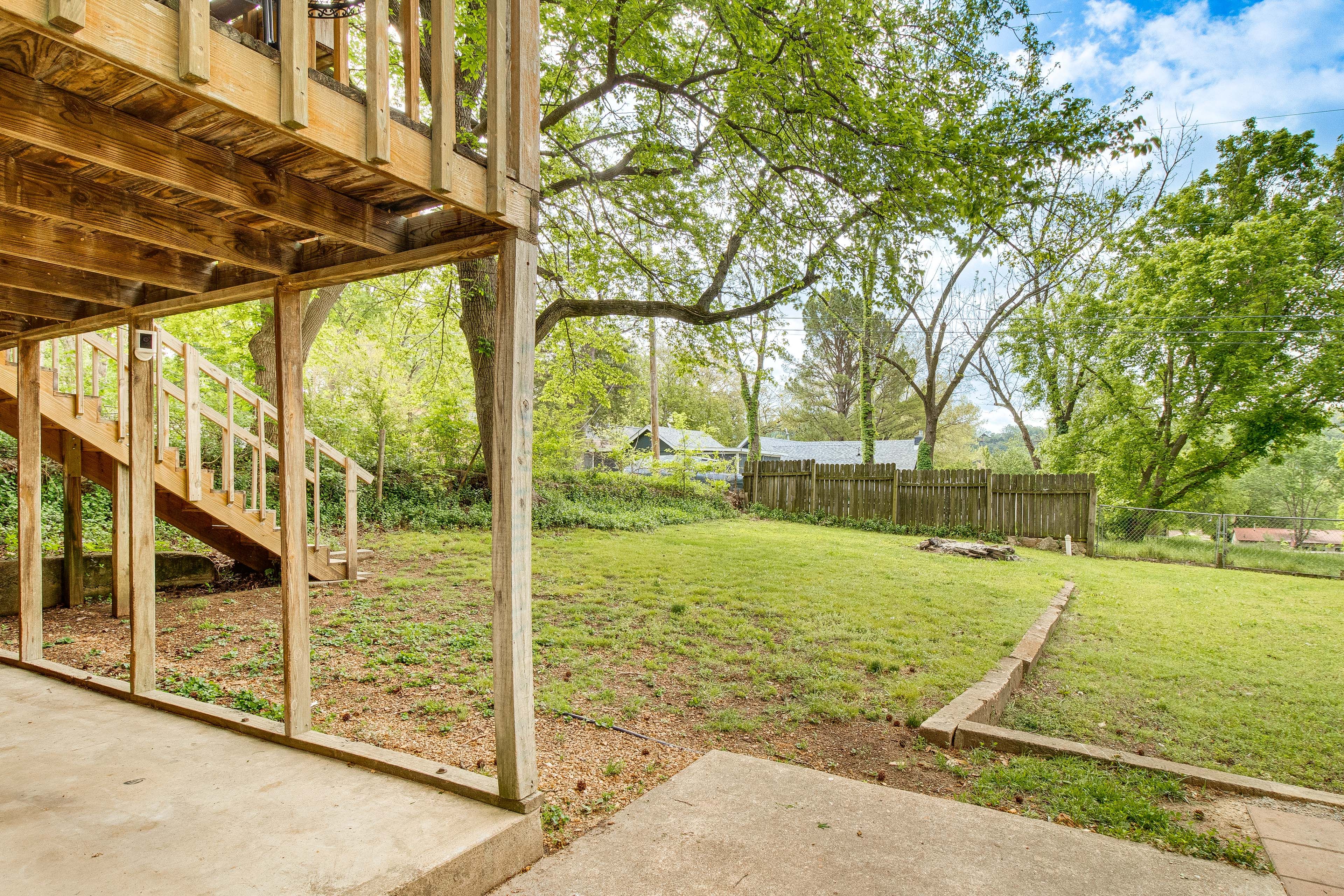 Private Backyard Area