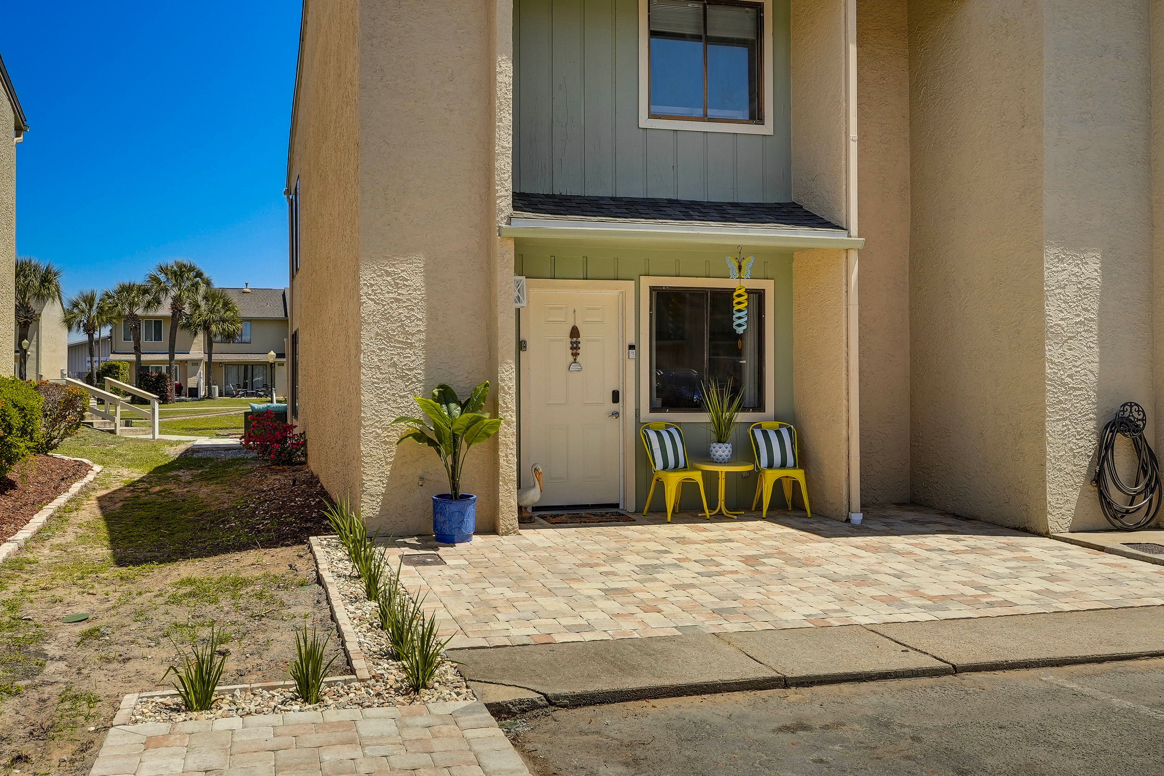 Parking | Dedicated Spaces (2 Vehicles) | Overflow (w/ Fee) | Golf Cart