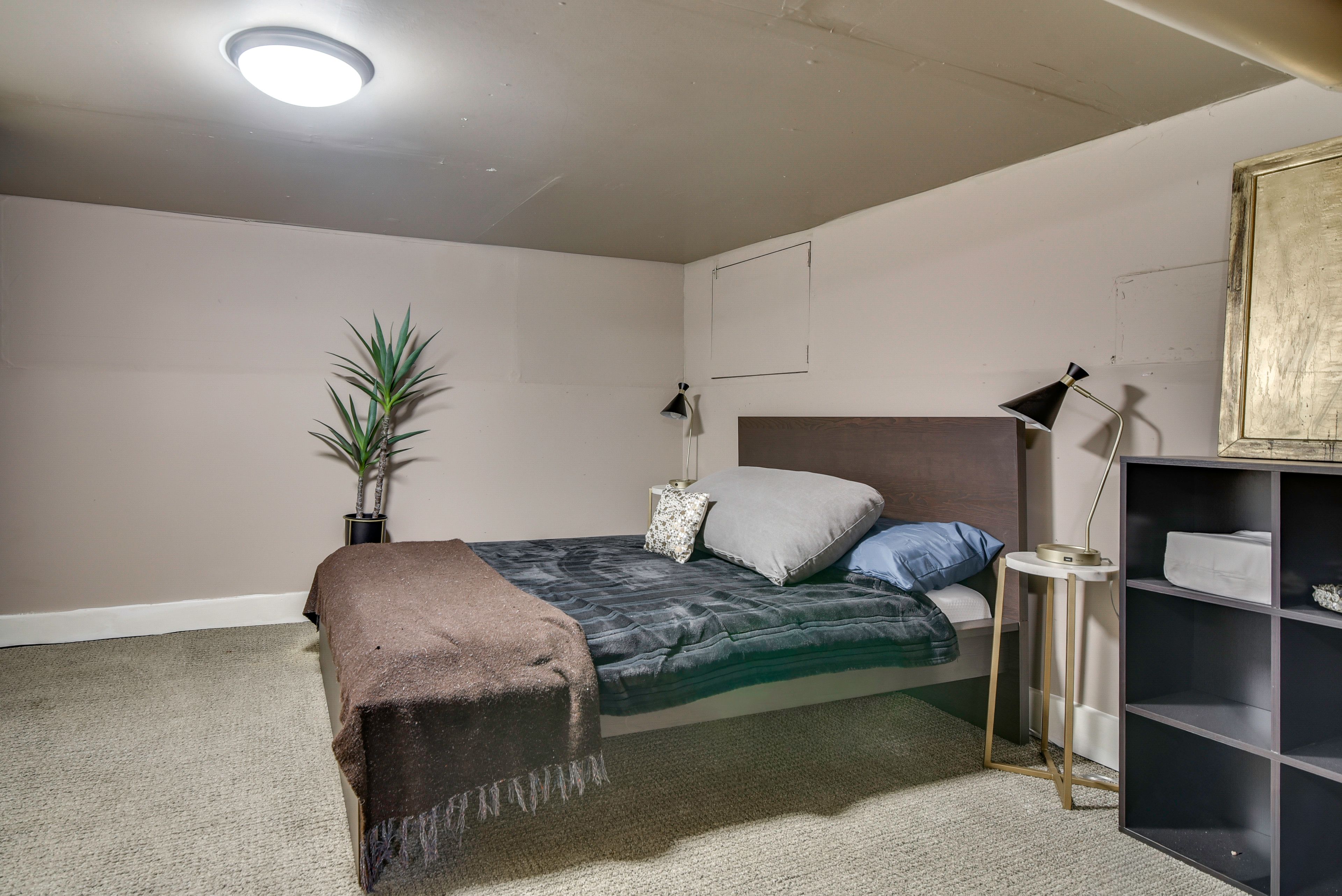 Bedroom 4 (Basement) | Full Bed | Lower Level