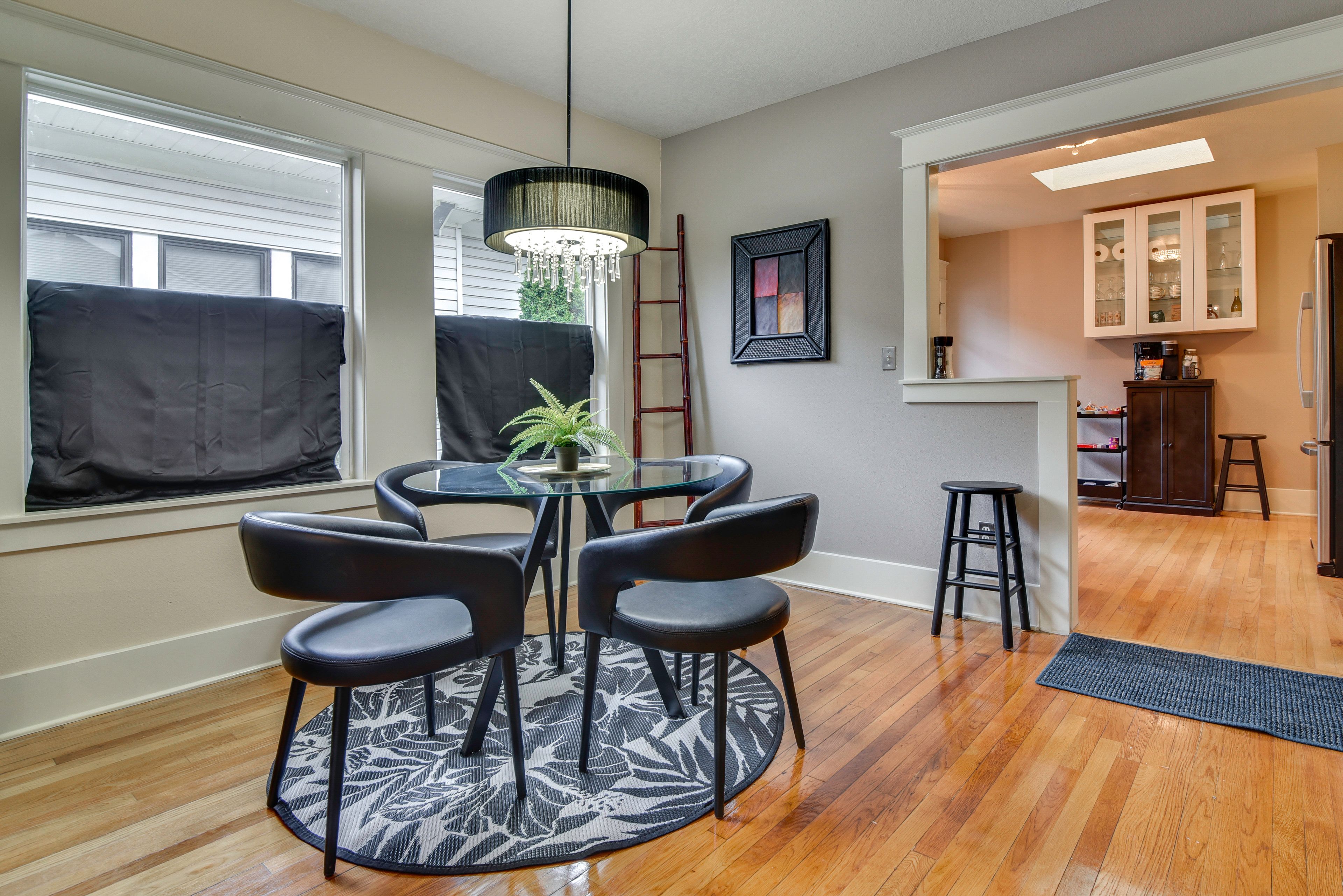 Dining Area | Dishware & Flatware | Main Level