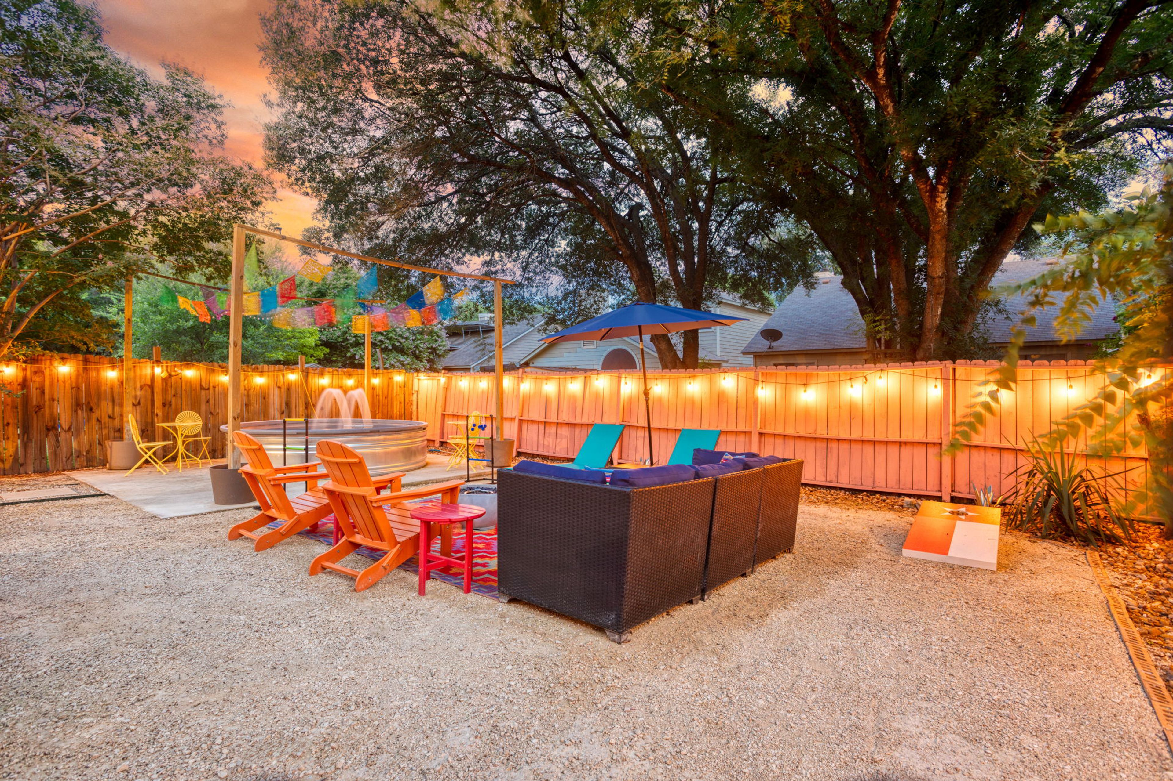 Fenced Yard
