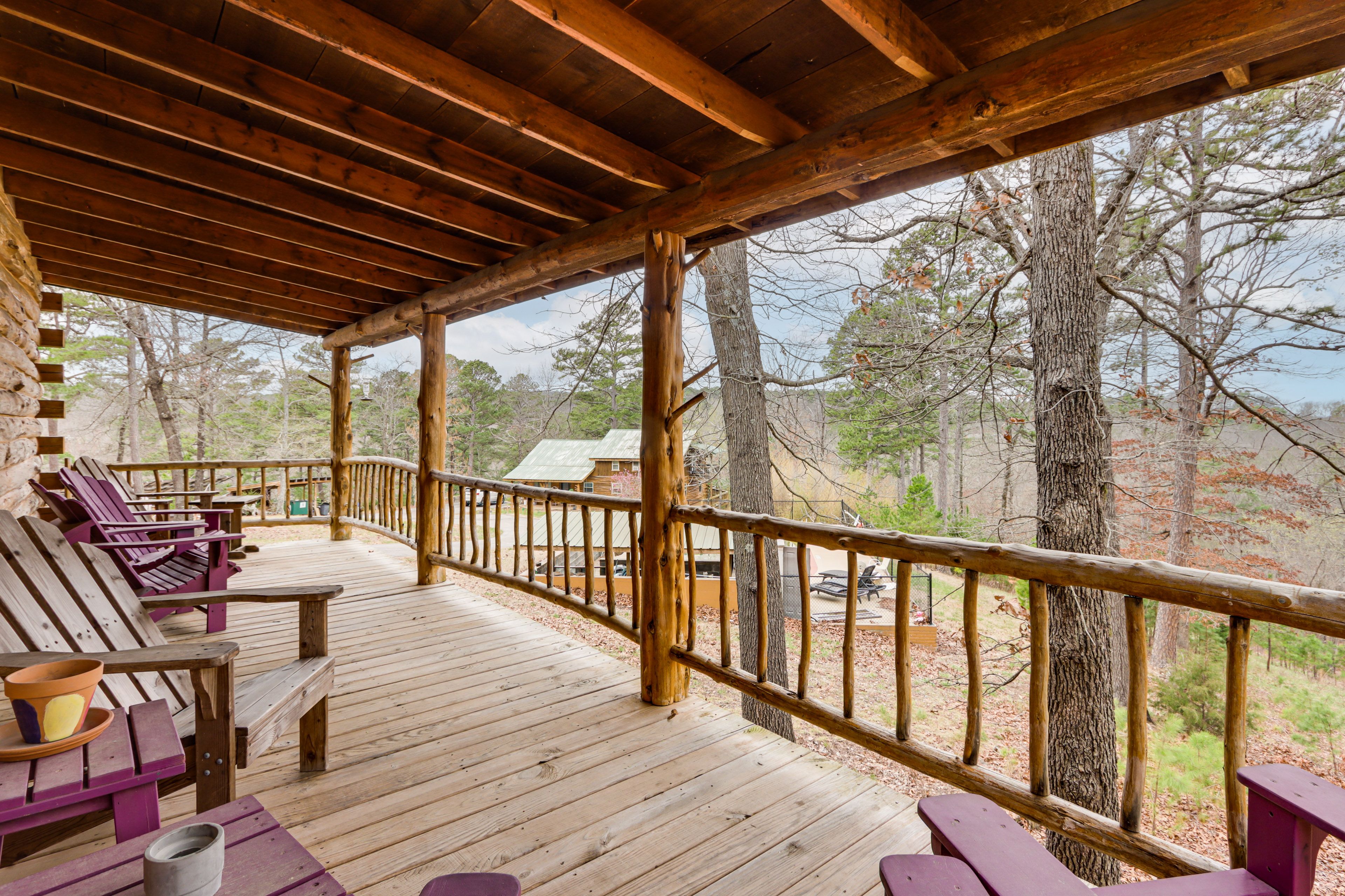 Eureka Springs Vacation Rental | 1BR + Loft | 1BA | 1,000 Sq Ft