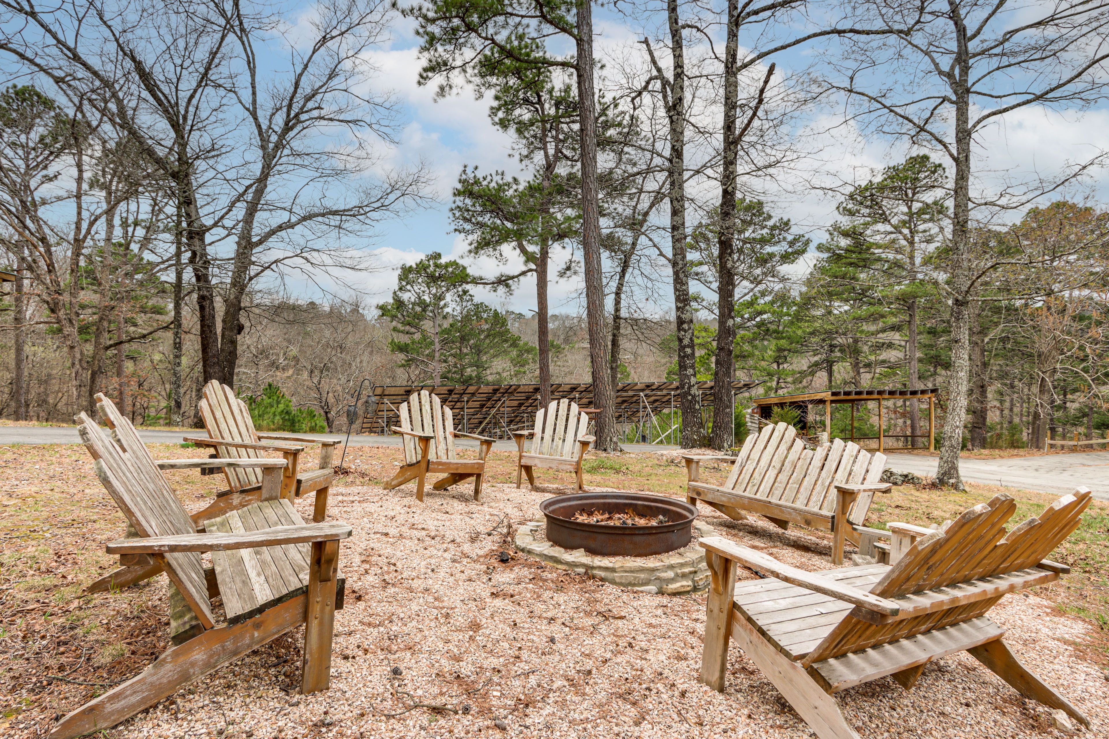 Wild Plum Cabins | Shared Fire Pit
