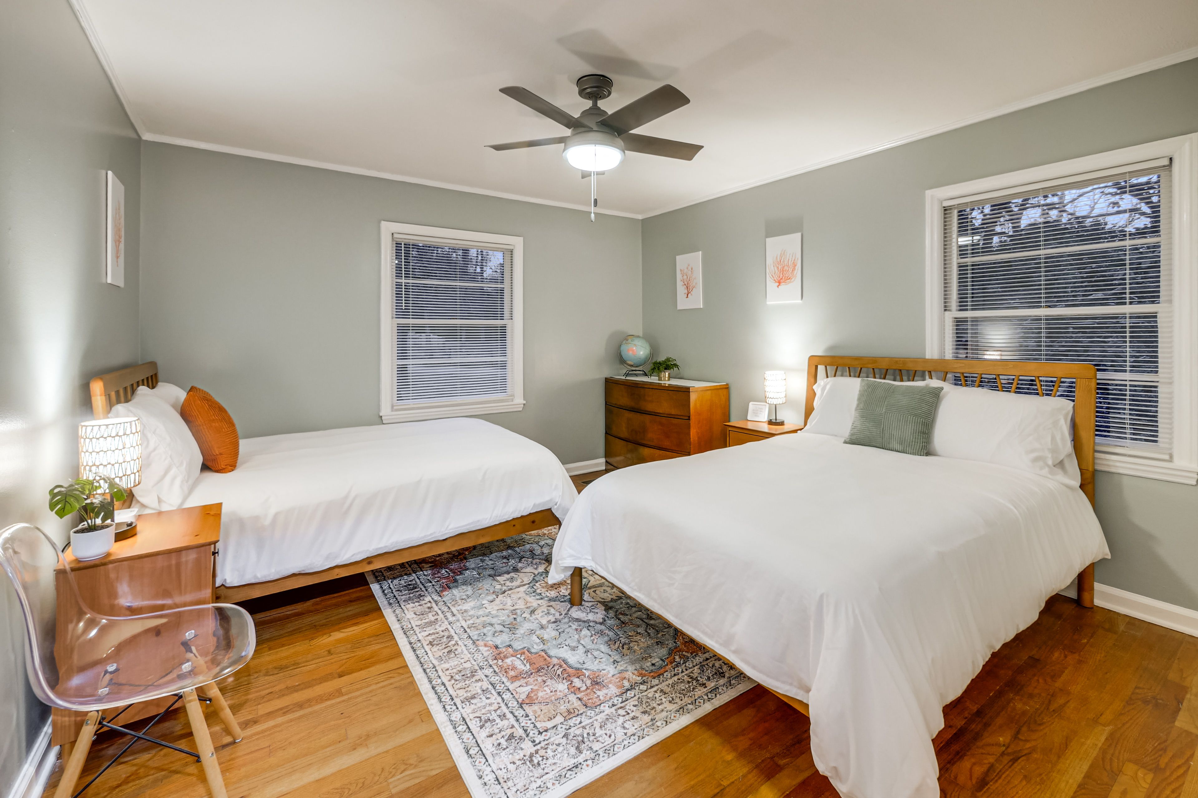 Bedroom 3 | 2 Full Beds