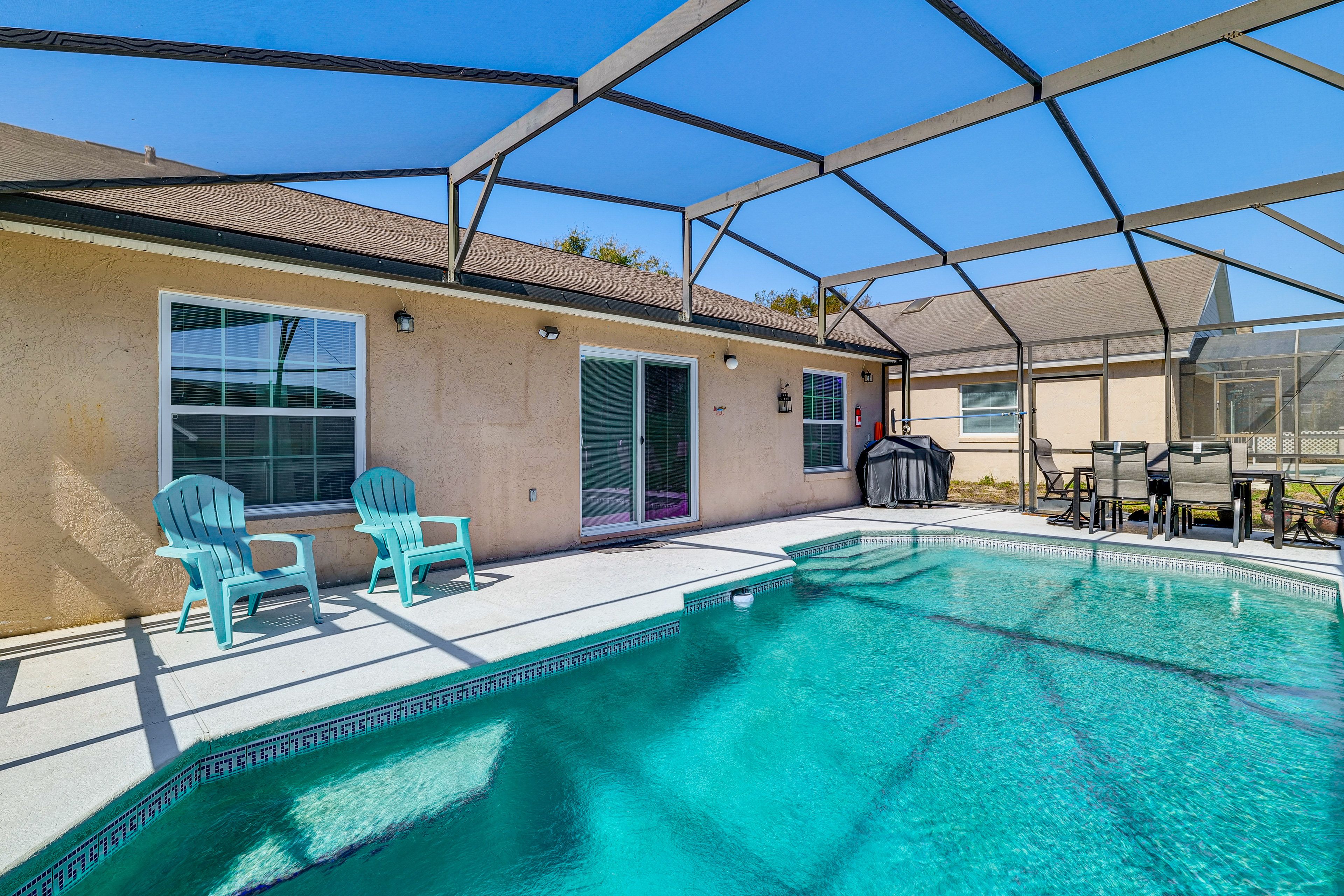 Lanai | Pool | Gas Grill