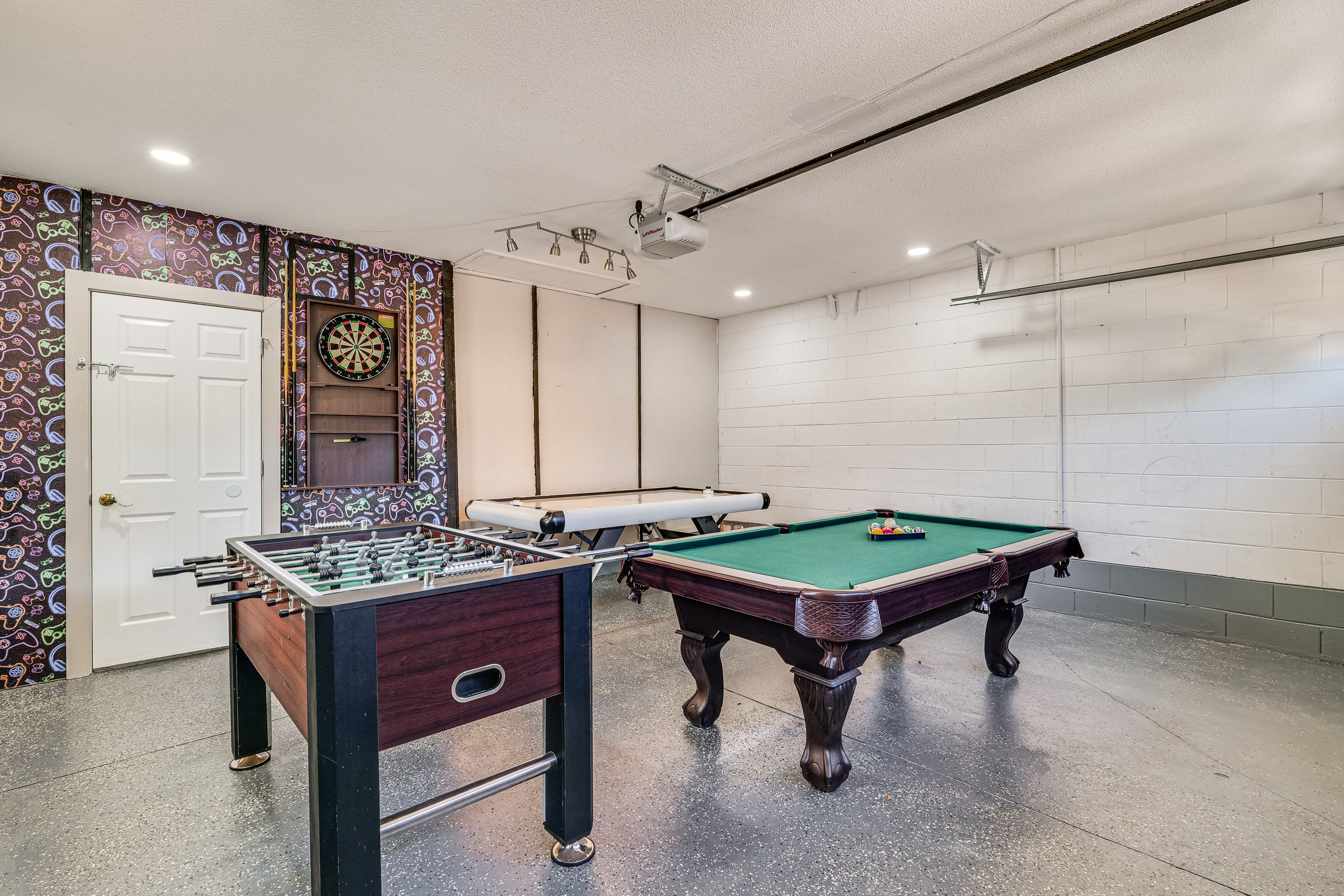 Garage Game Room