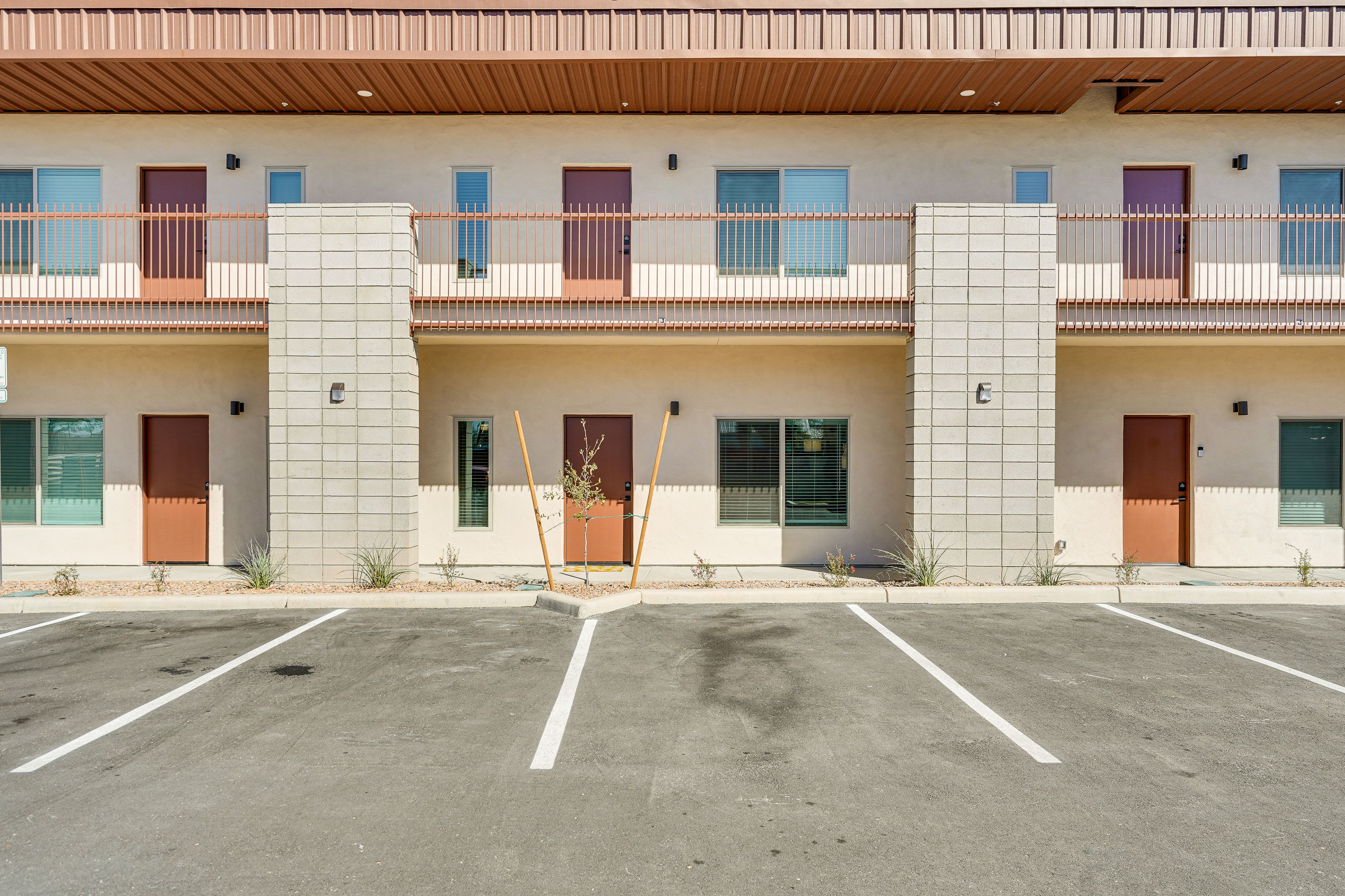 MidMod Tucson Condo Complex | Parking Lot (2 Vehicles)