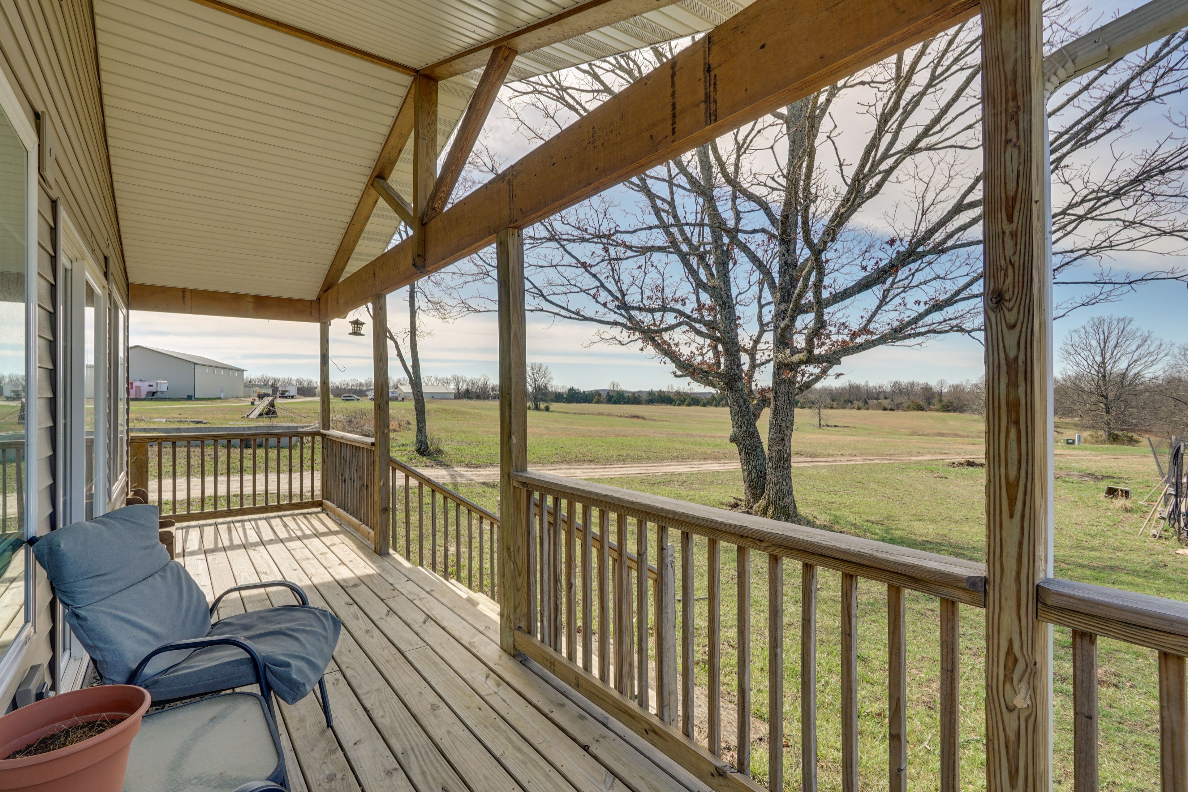 Deck | Pasture Views