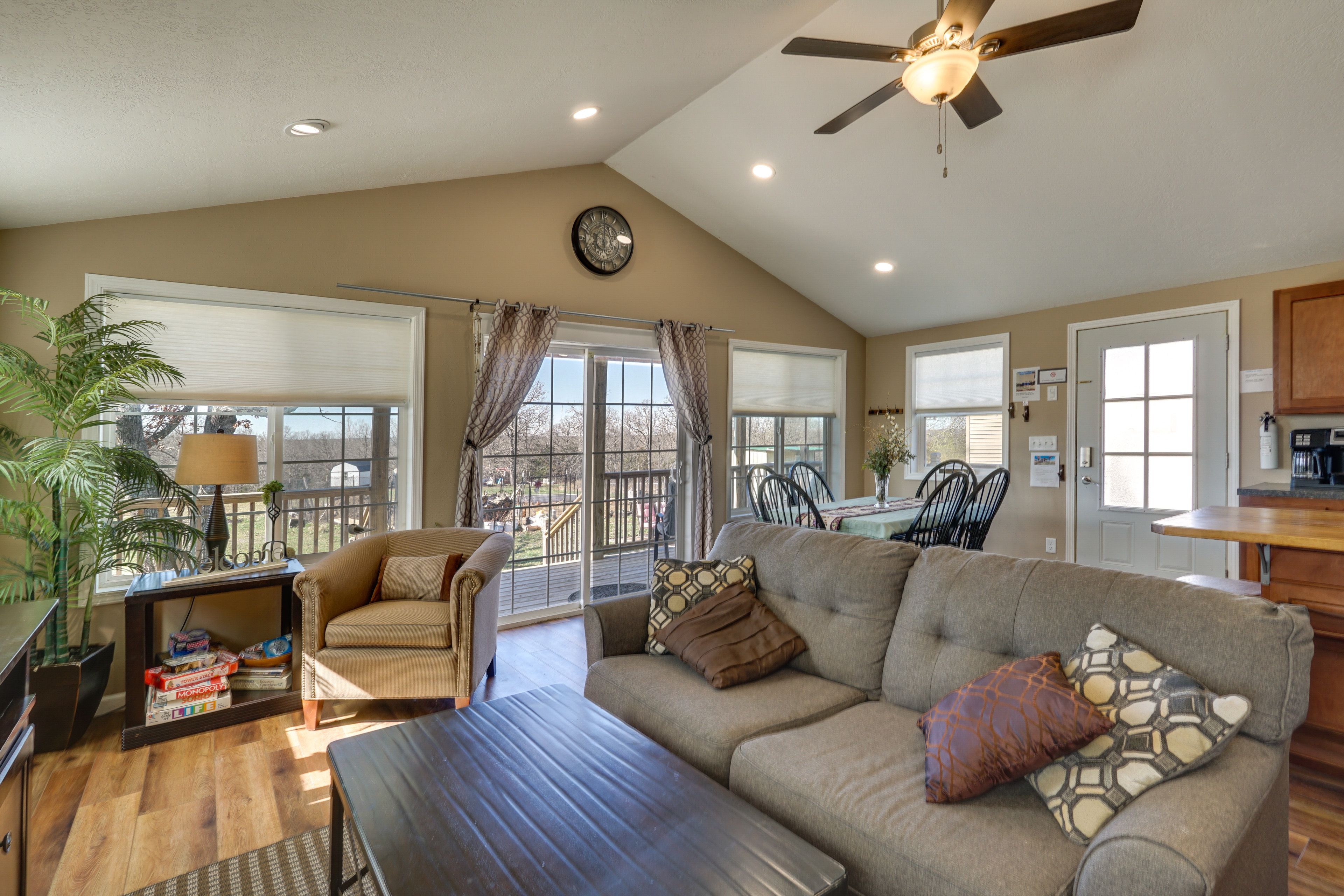 Living Room | Smart TV | Electric Fireplace | Board Games