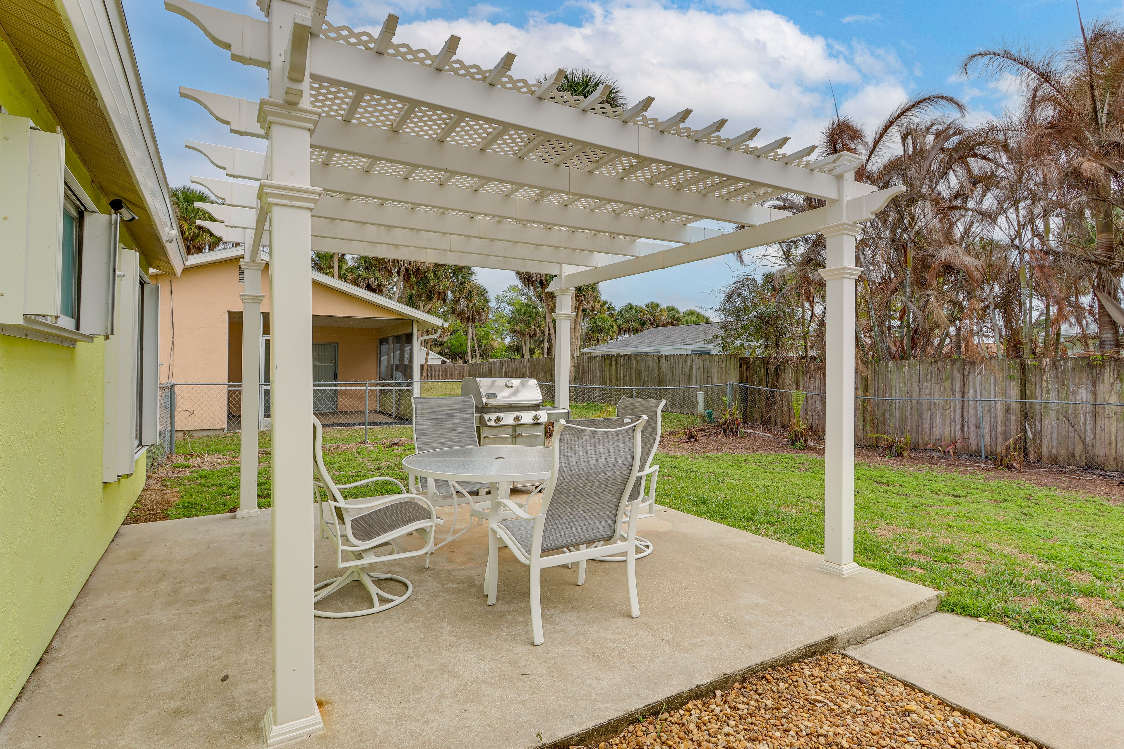 Rear Patio