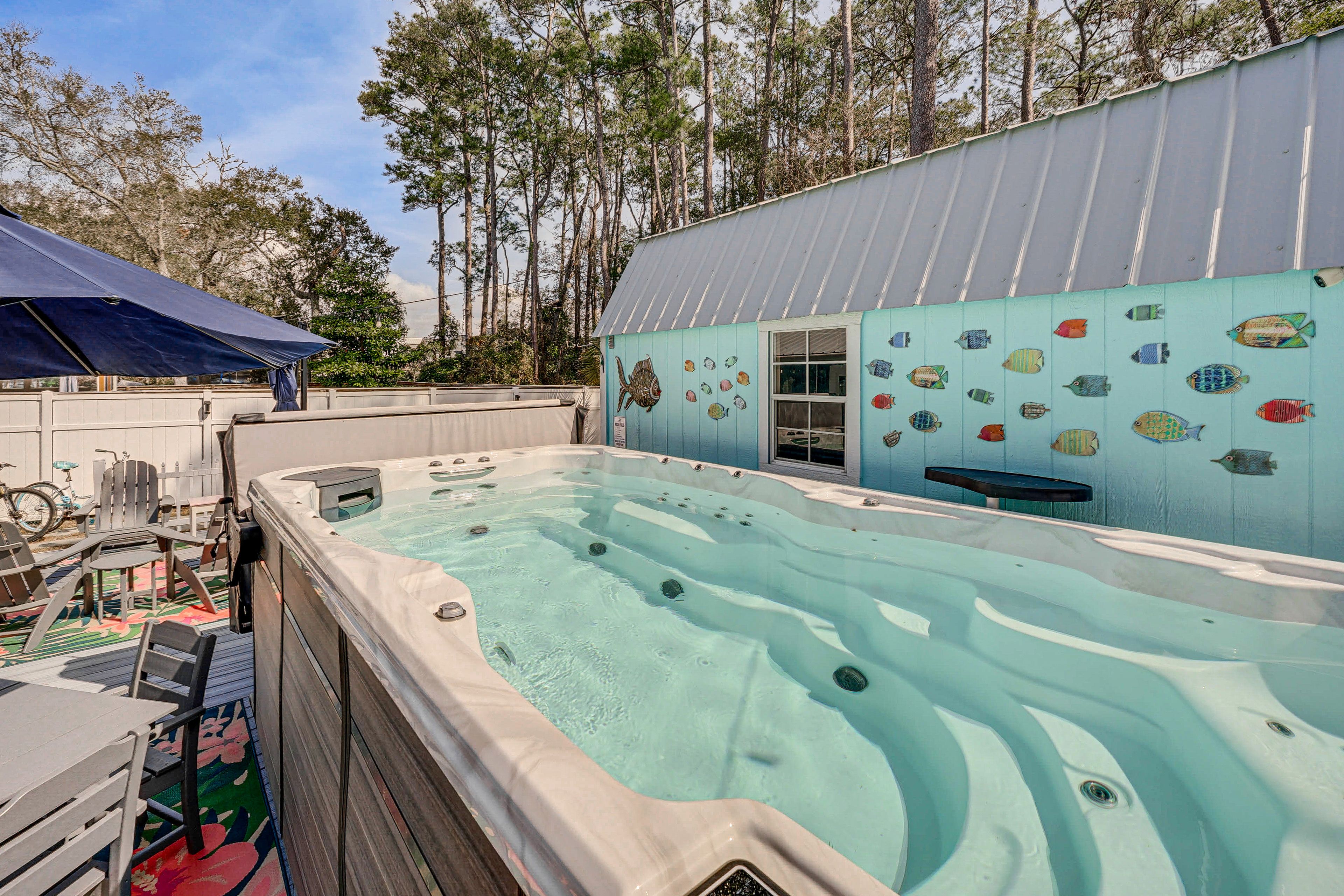 Rear Deck | Private Swim Spa