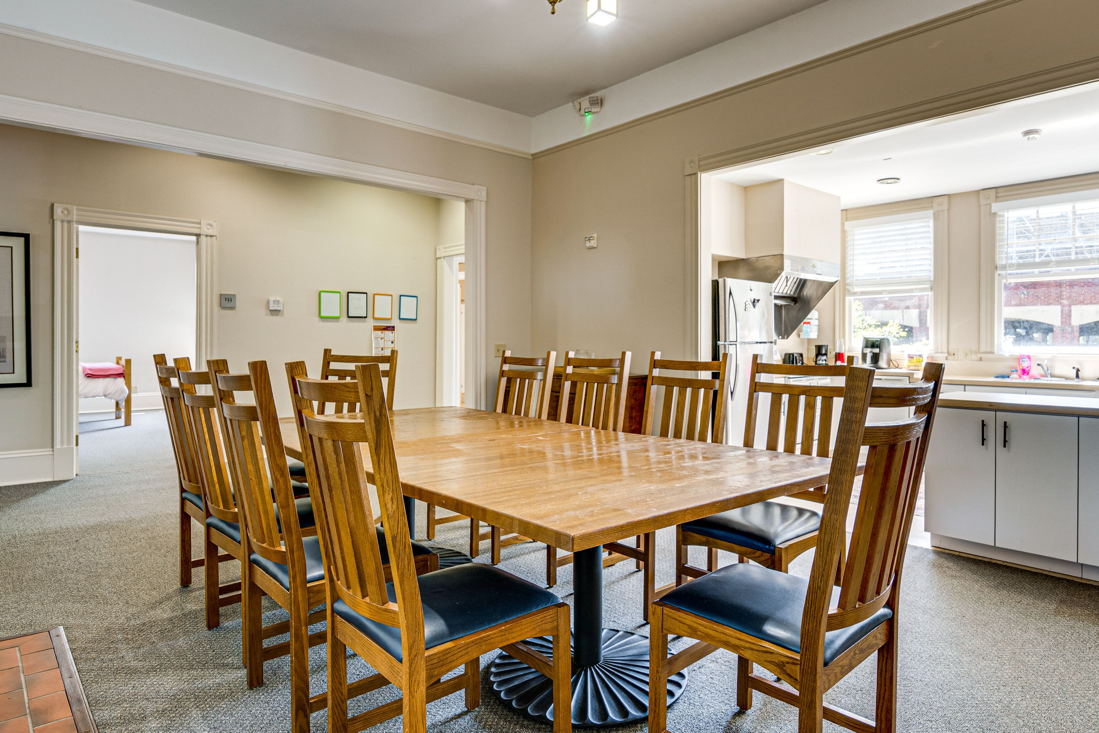 Dining Room | Single-Story Home | Central Heating & A/C