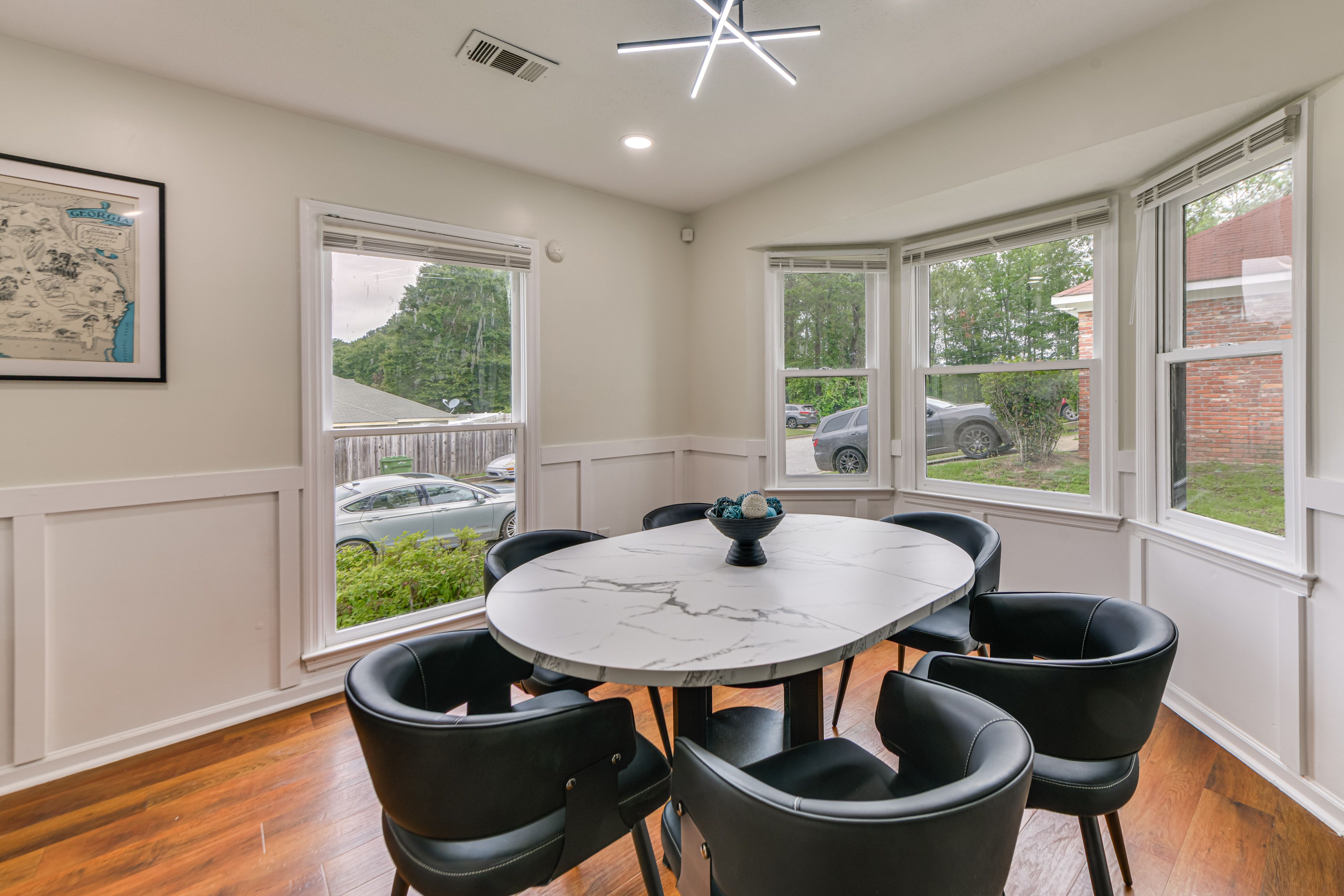 Dining Area | Dishware & Flatware | 1st Floor