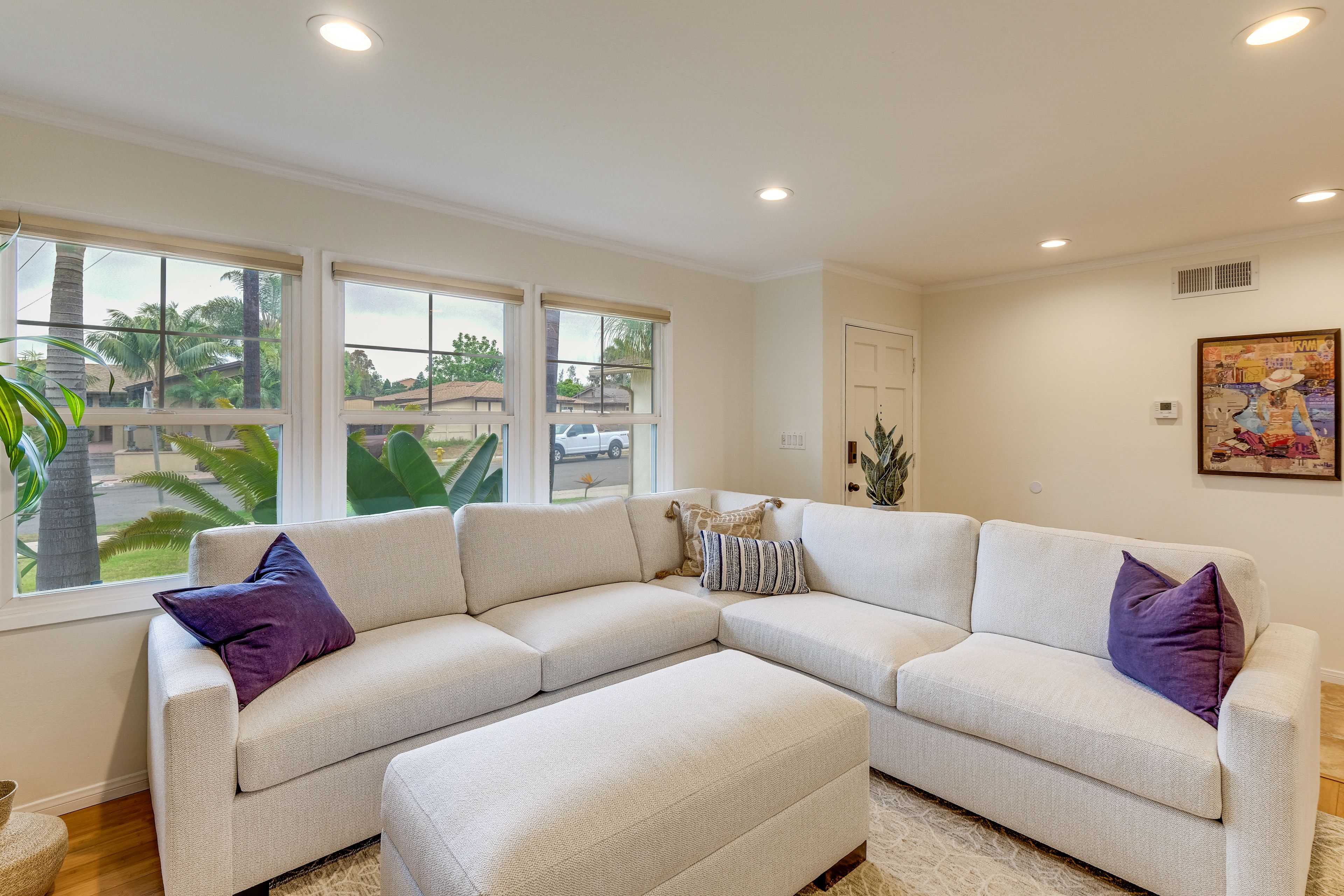 Living Area | Queen Sleeper Sofa