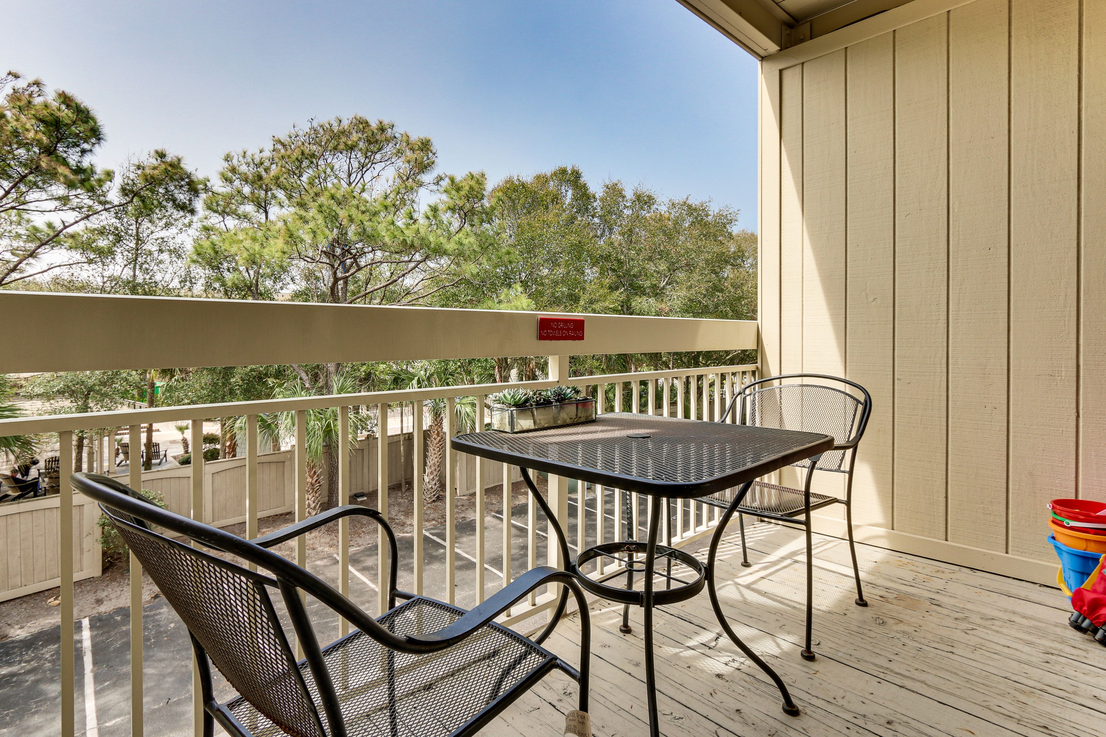 Private Balcony | 2nd-Floor Condo