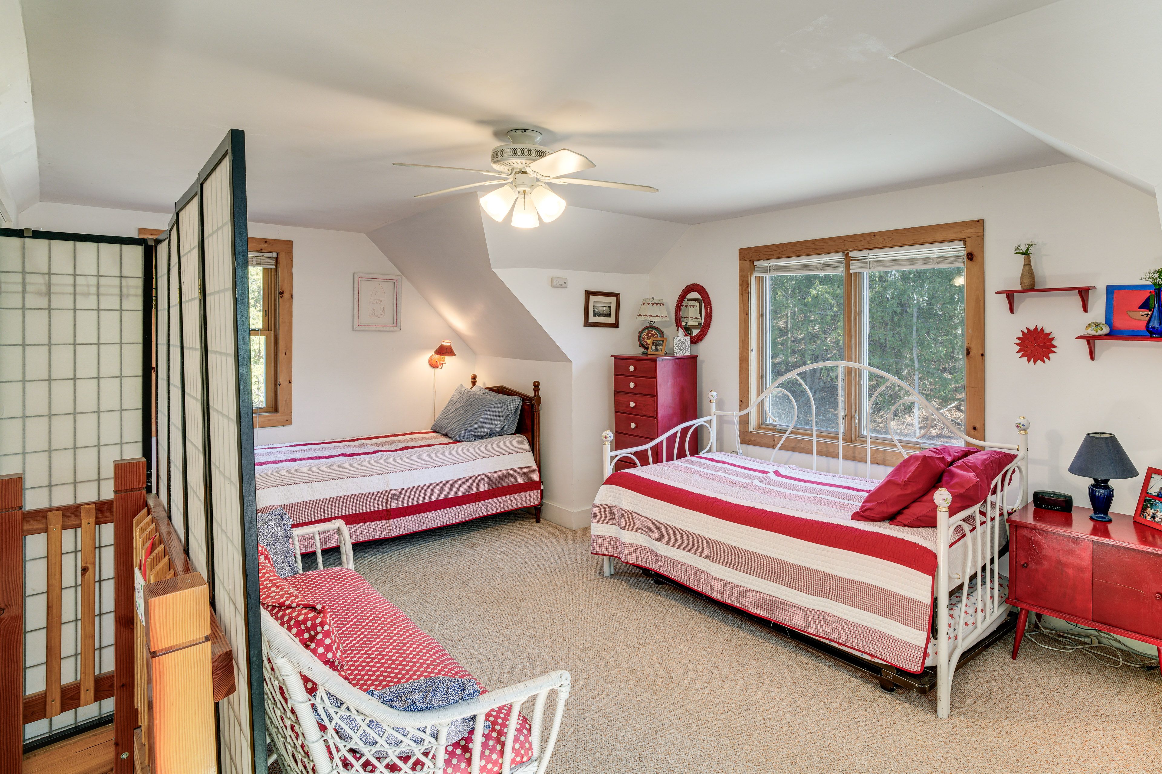 Bedroom 2 | Loft | 2 Twin Daybeds w/ Twin Trundle | Twin Bed