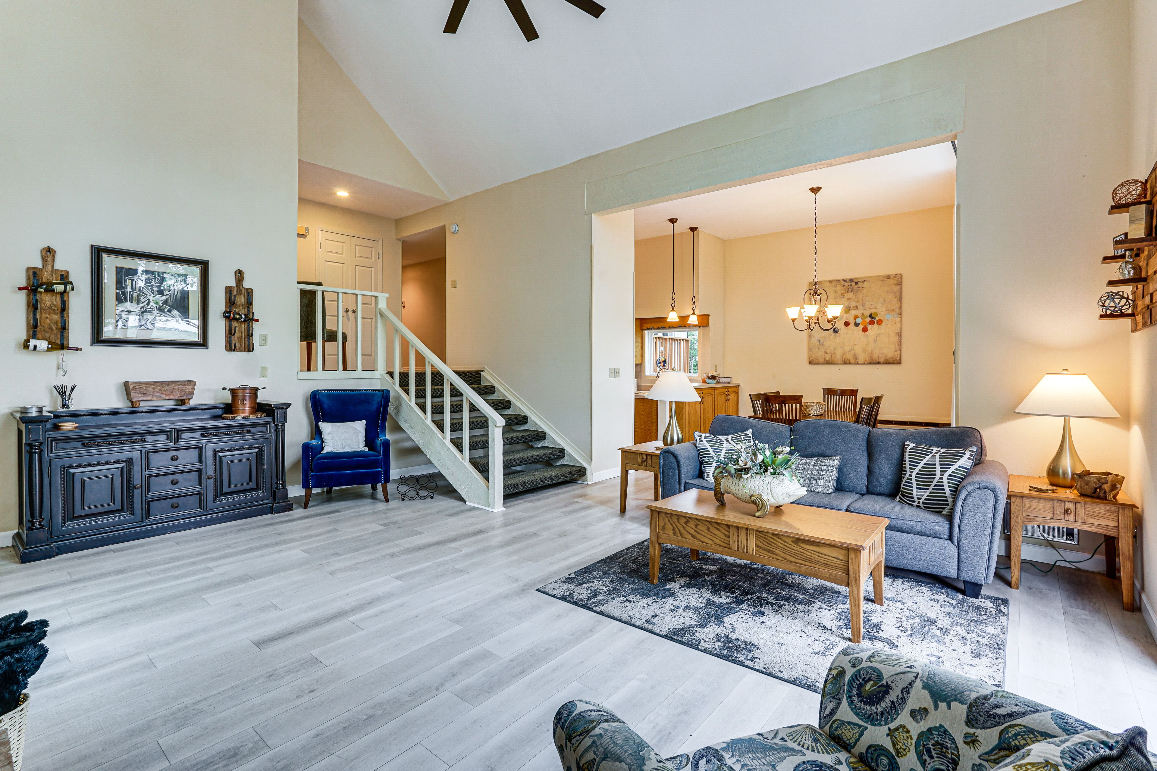Living Room | Main Floor (Interior Stairs Required) | Sleeper Sofa