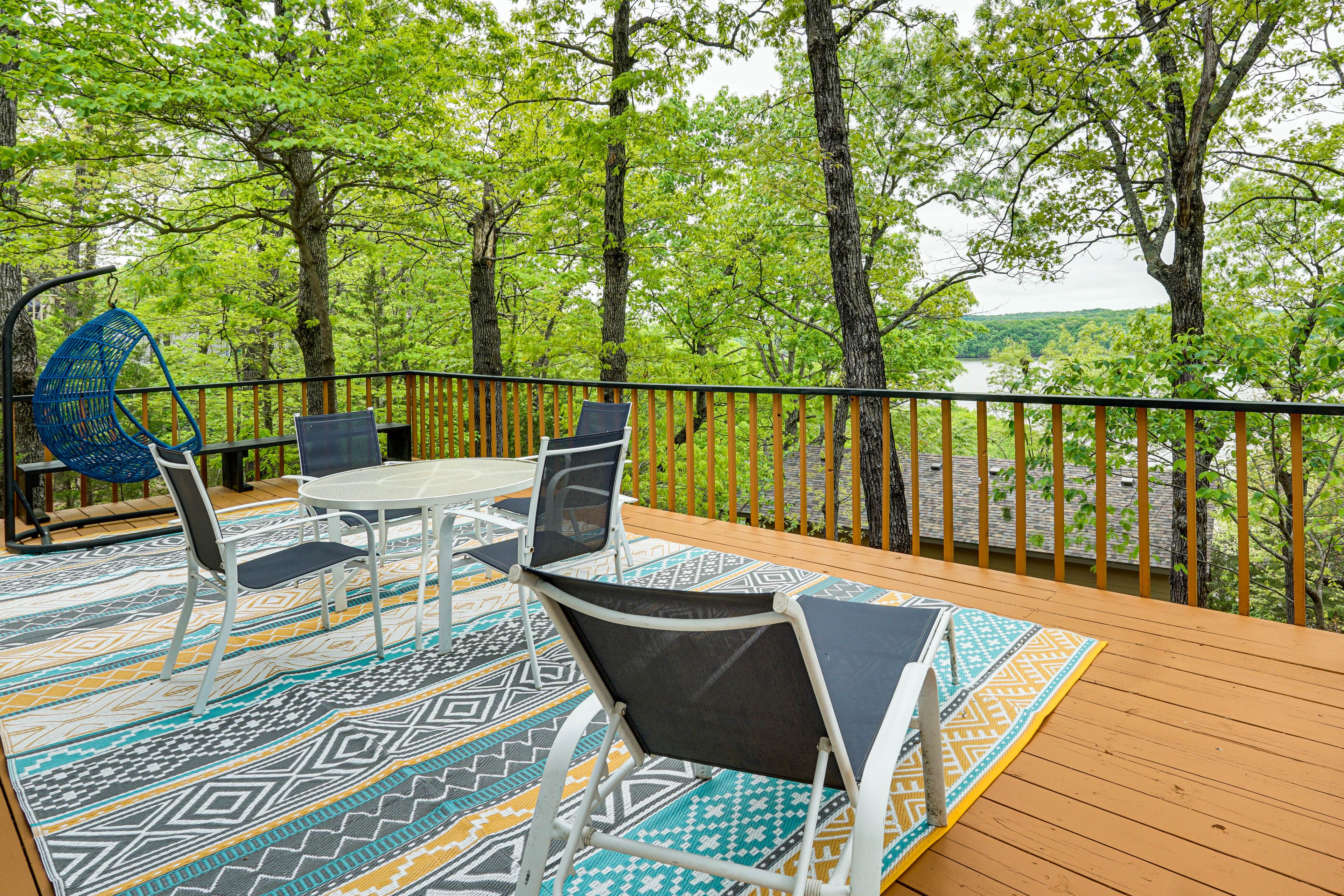 Furnished Deck | Lake Views
