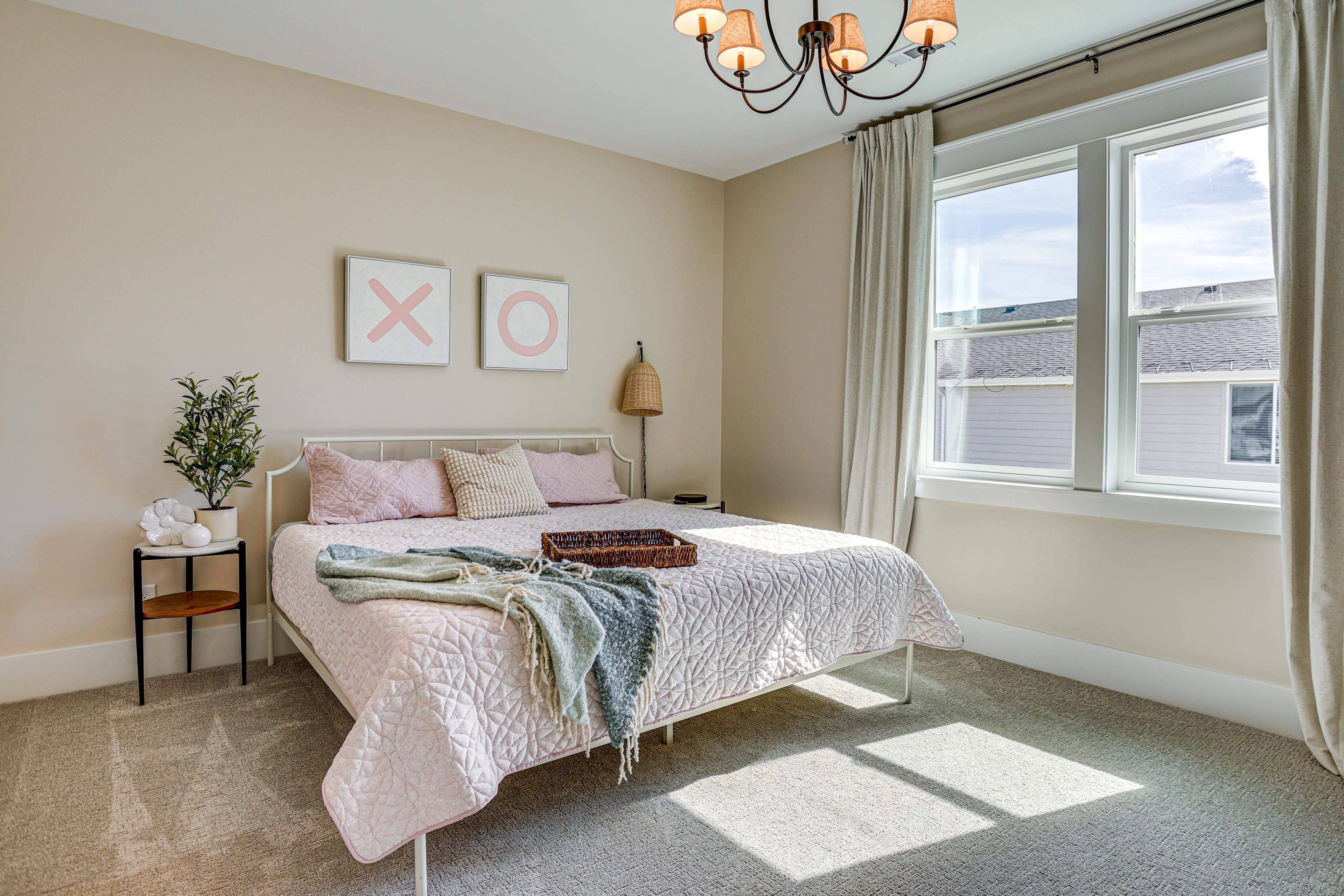 Bedroom 3 | 2nd Floor | King Bed | Twin Bunk Bed