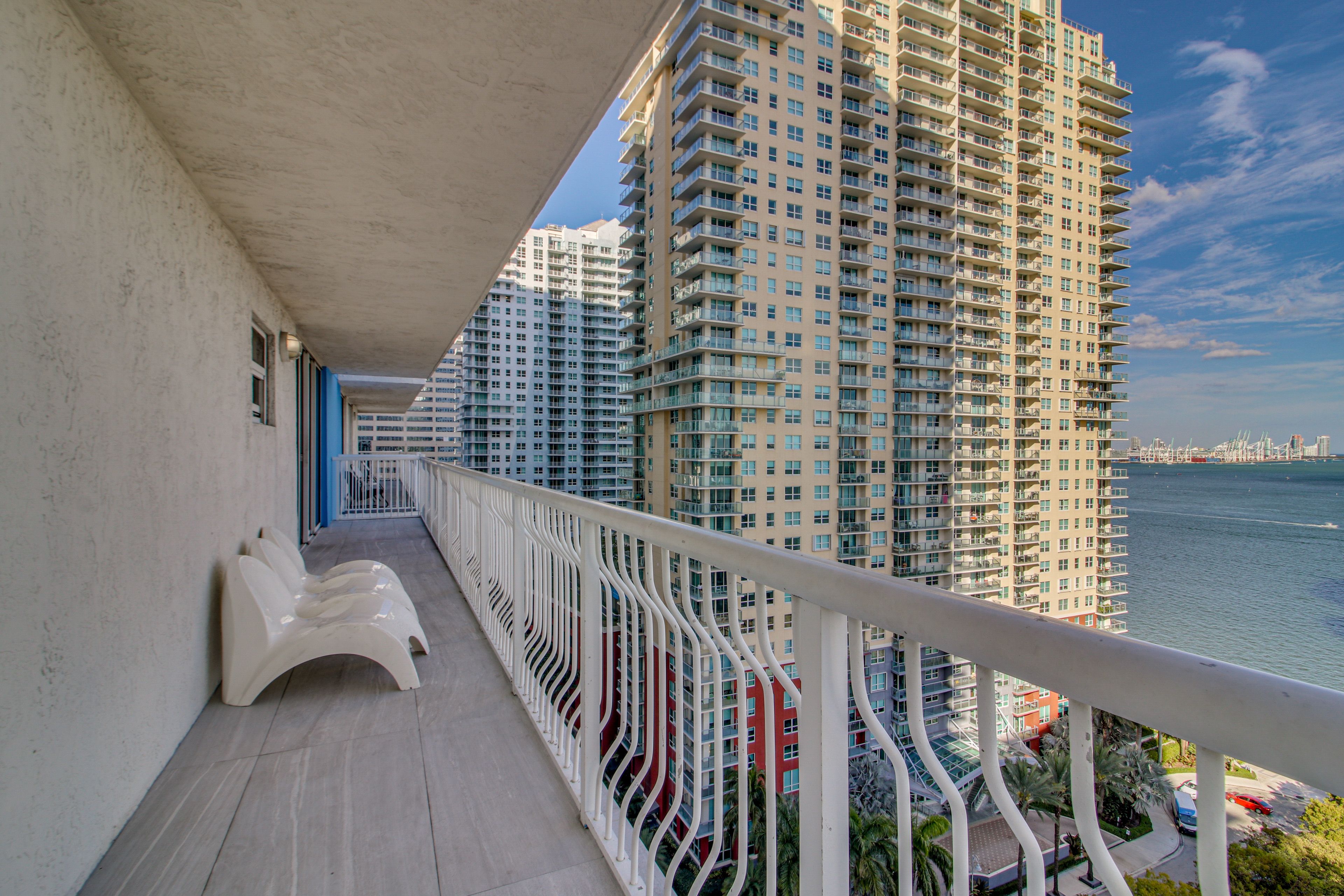 Private Wraparound Balcony