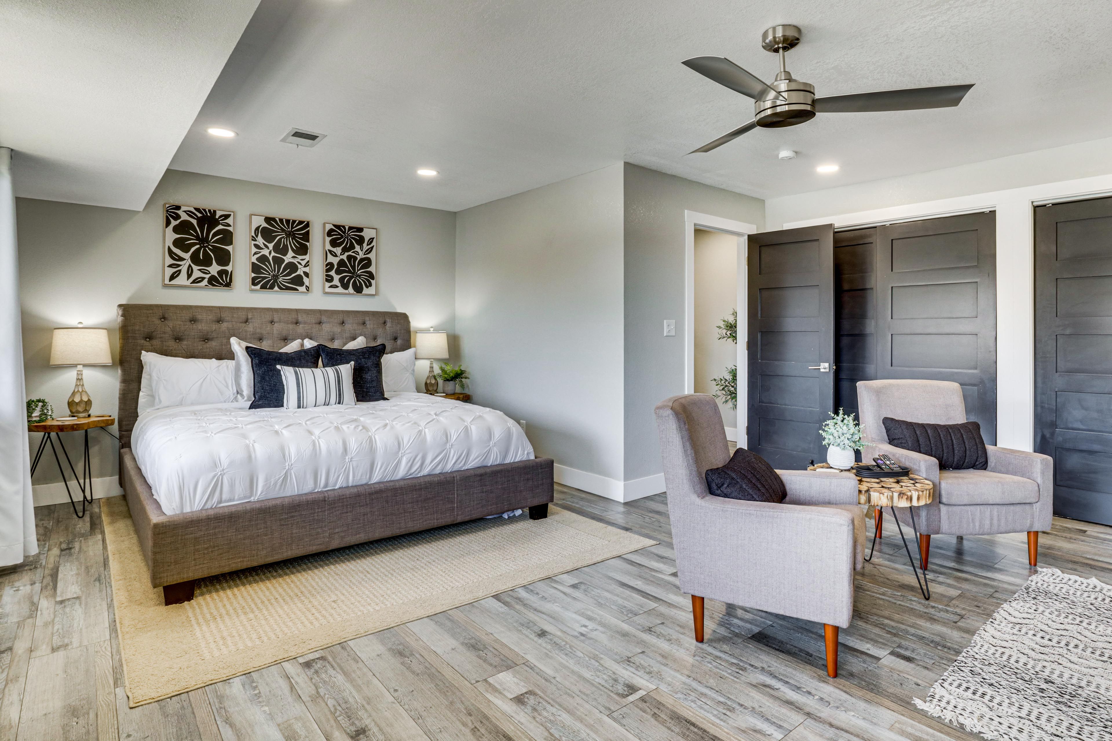 Bedroom 1 | King Bed | Lower Level