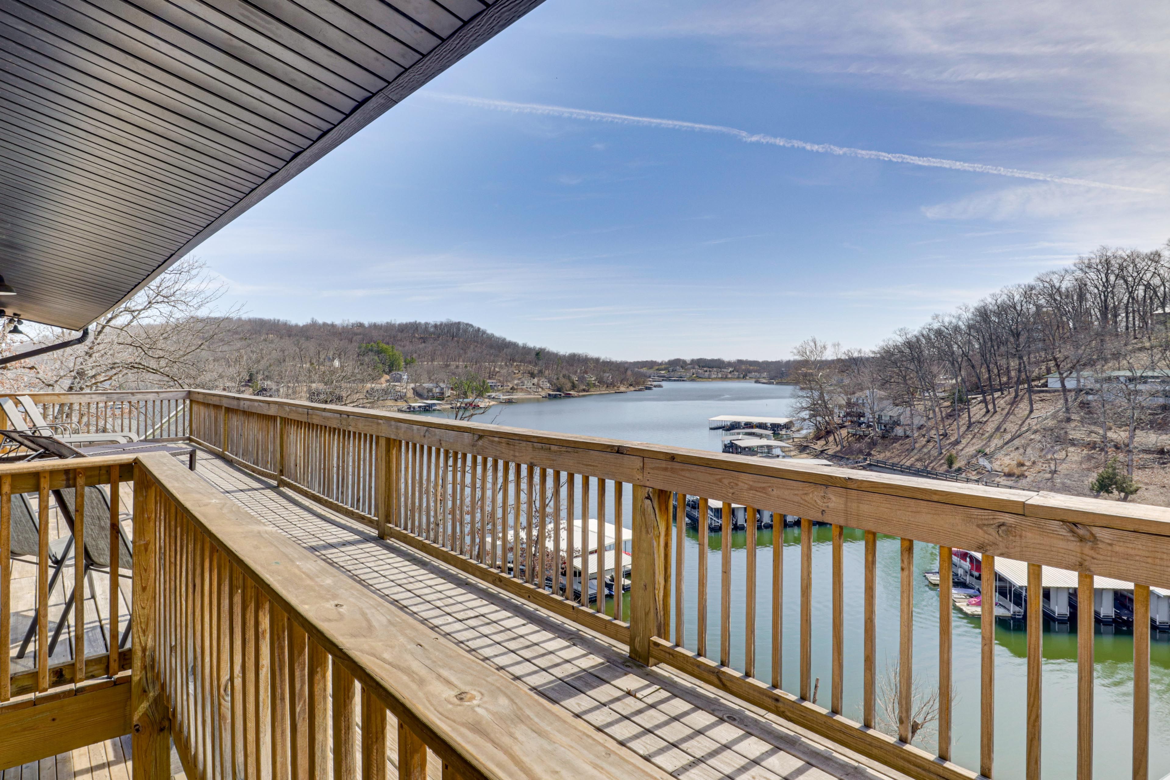 Private Deck | Gas Grill | Lake Views