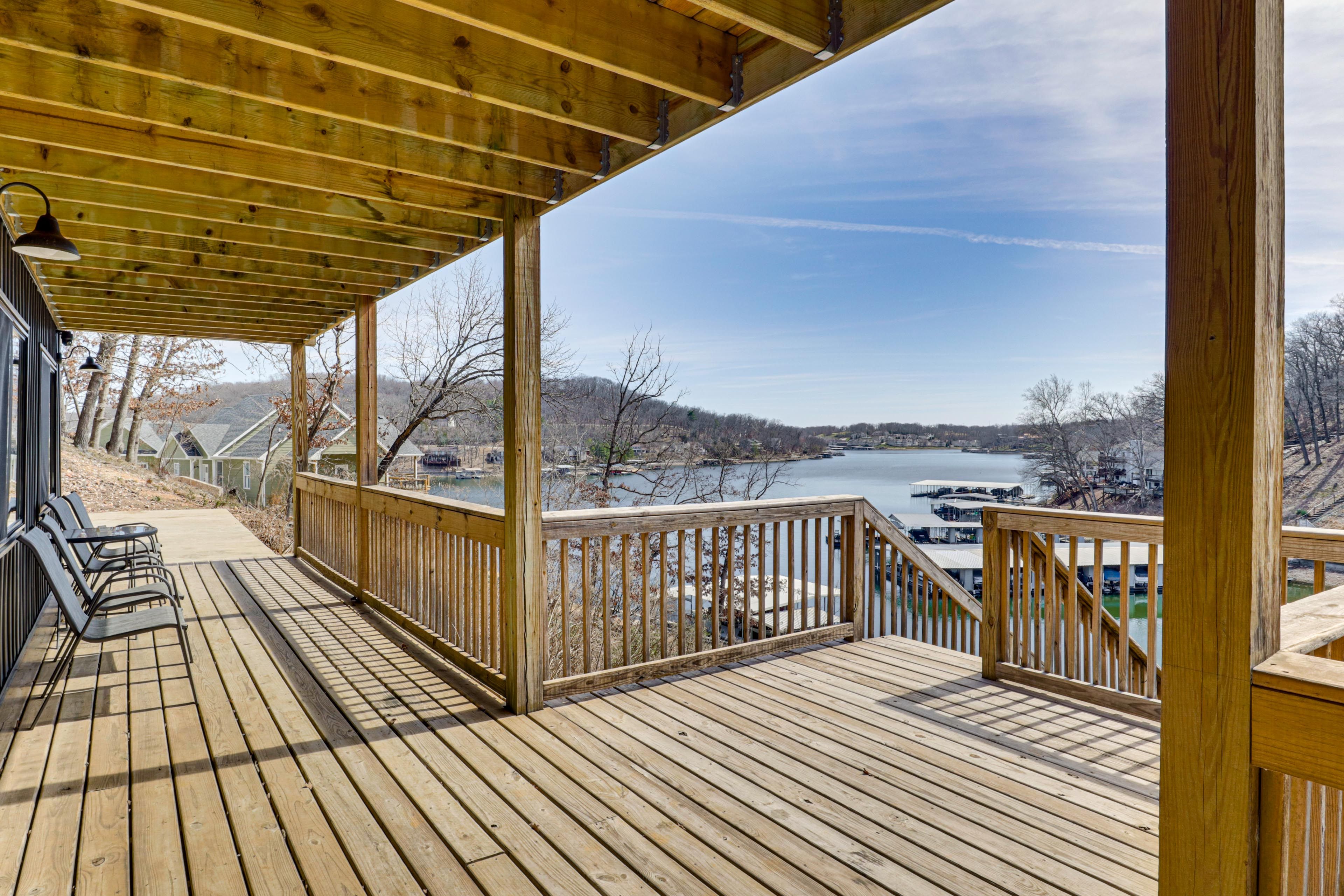 Private Deck | Lake Views