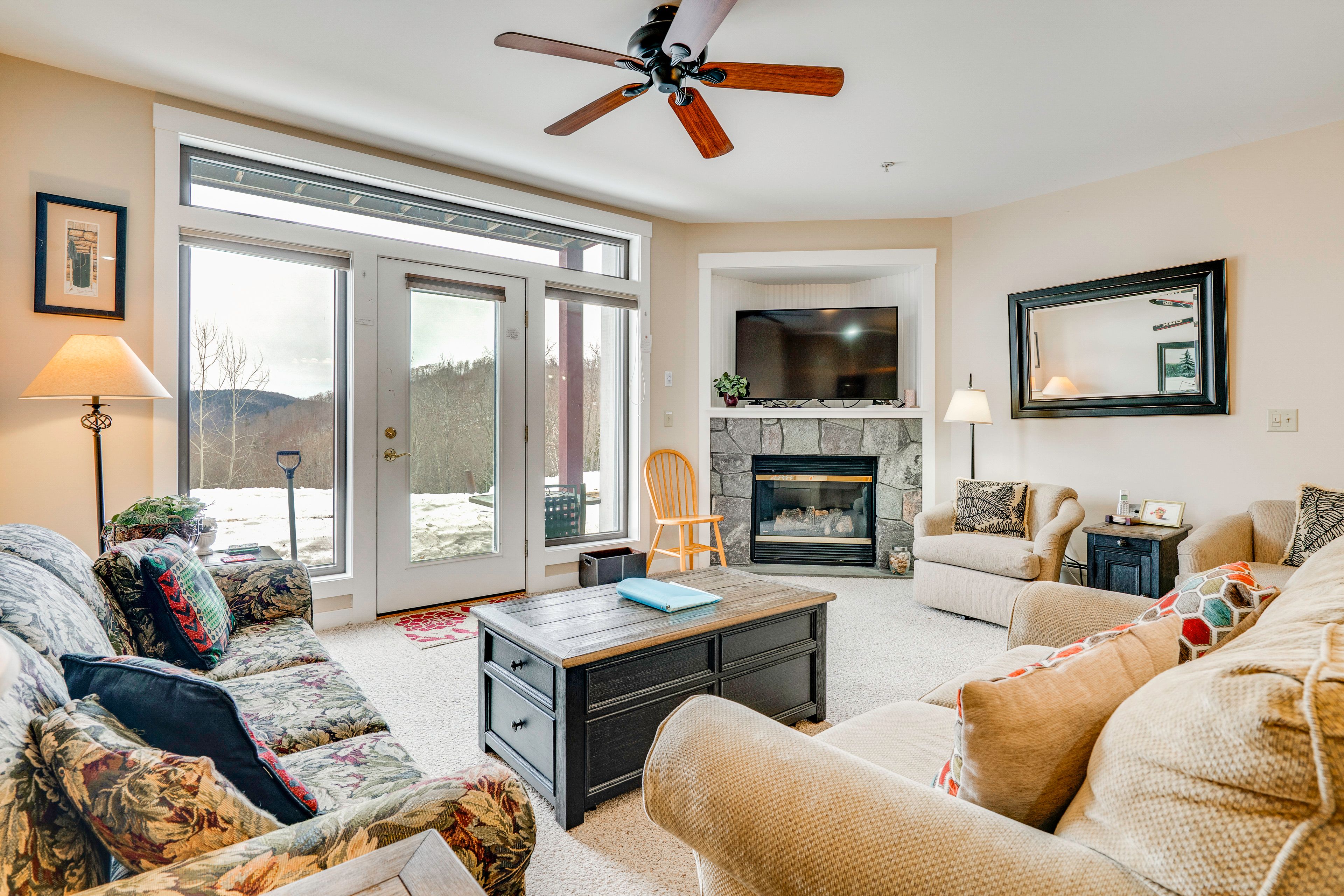 Killington Vacation Rental | 3BR | 3BA | 1,600 Sq Ft