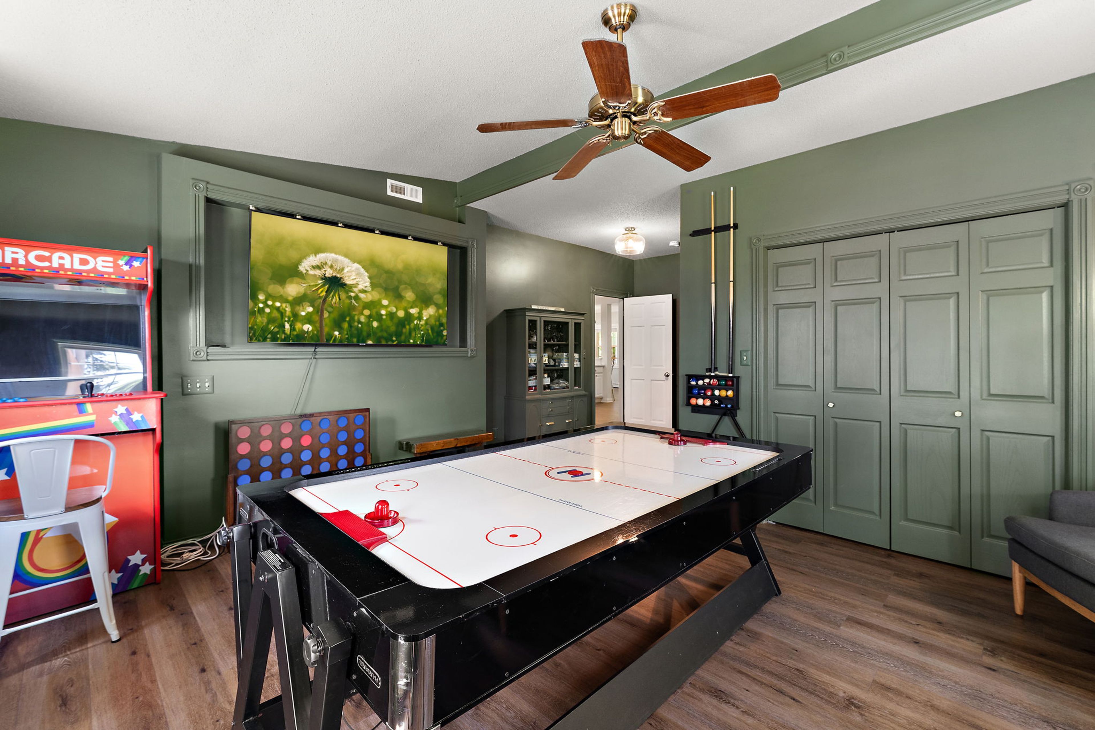 Game Room | Air Hockey Table | Video Arcade Machine | Board Games