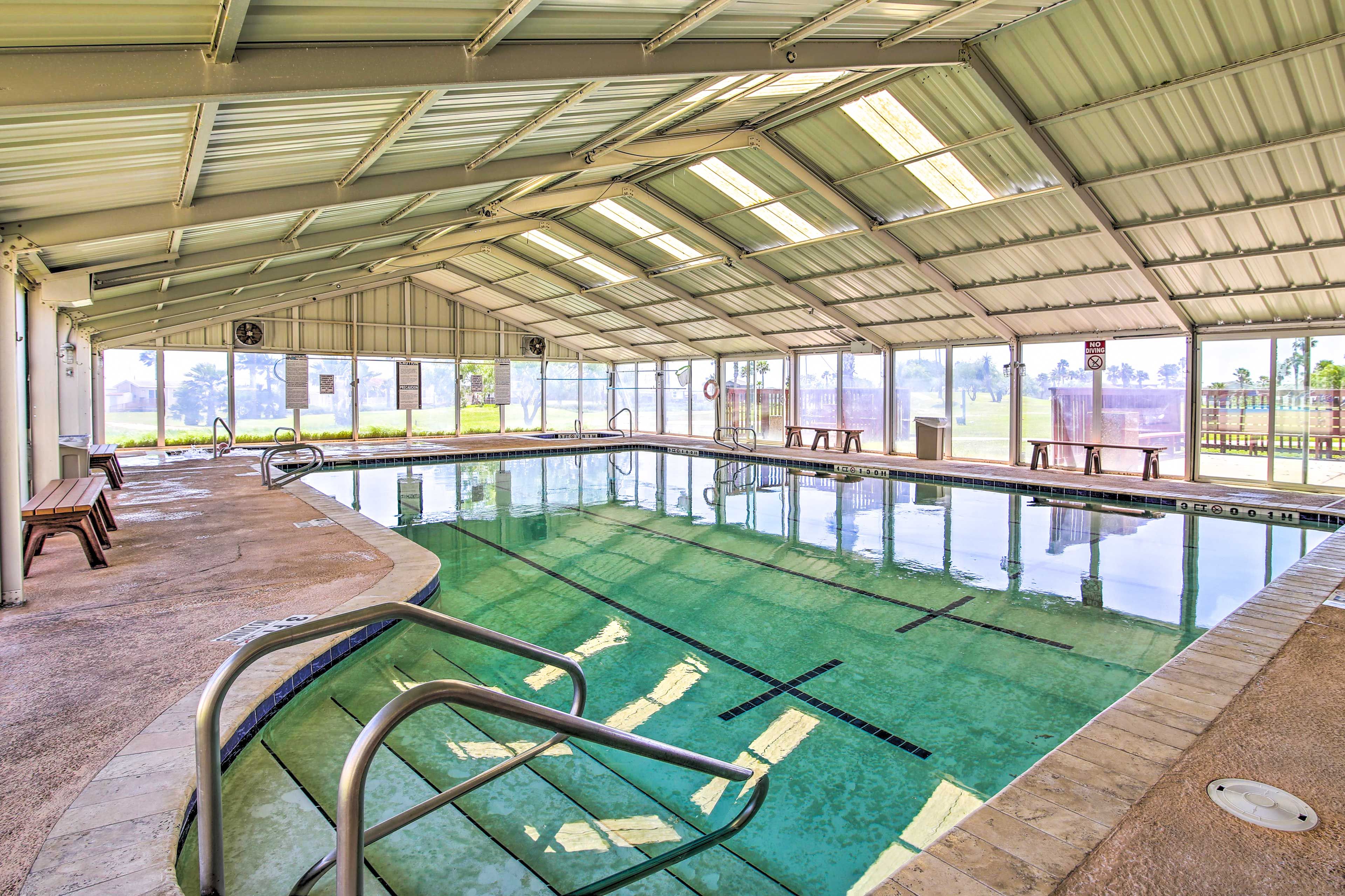 Long Island Village Community Amenities | Indoor Pool