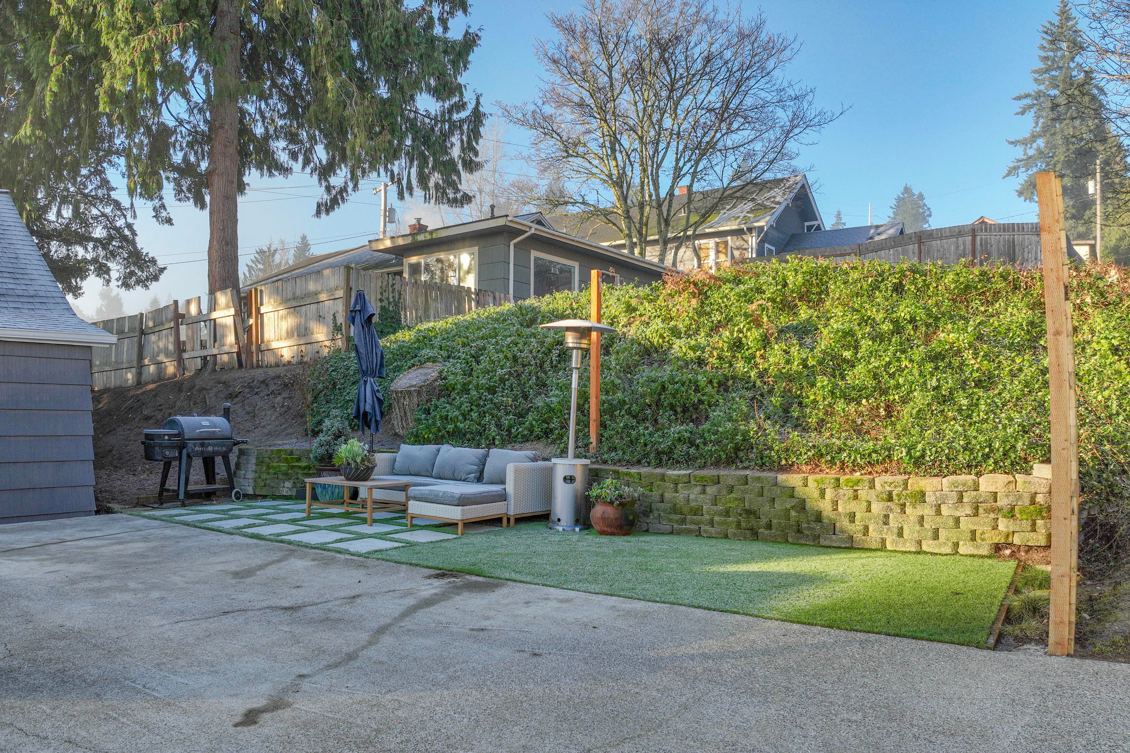 Exterior | Private Patio | Driveway Parking (2 Vehicles) | Property Entrance