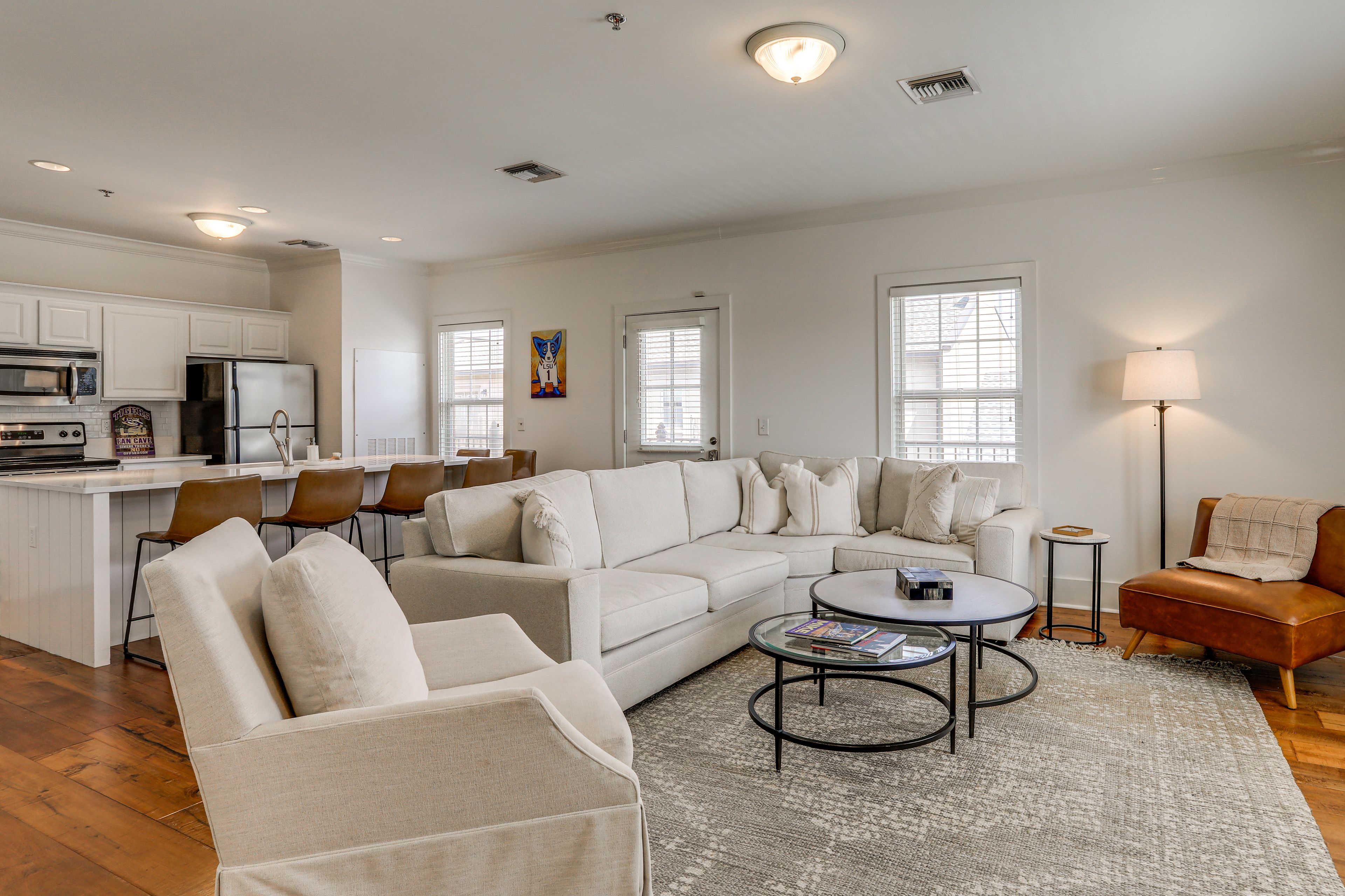 Baton Rouge Vacation Rental | 1BR | 2BA | 940 Sq Ft