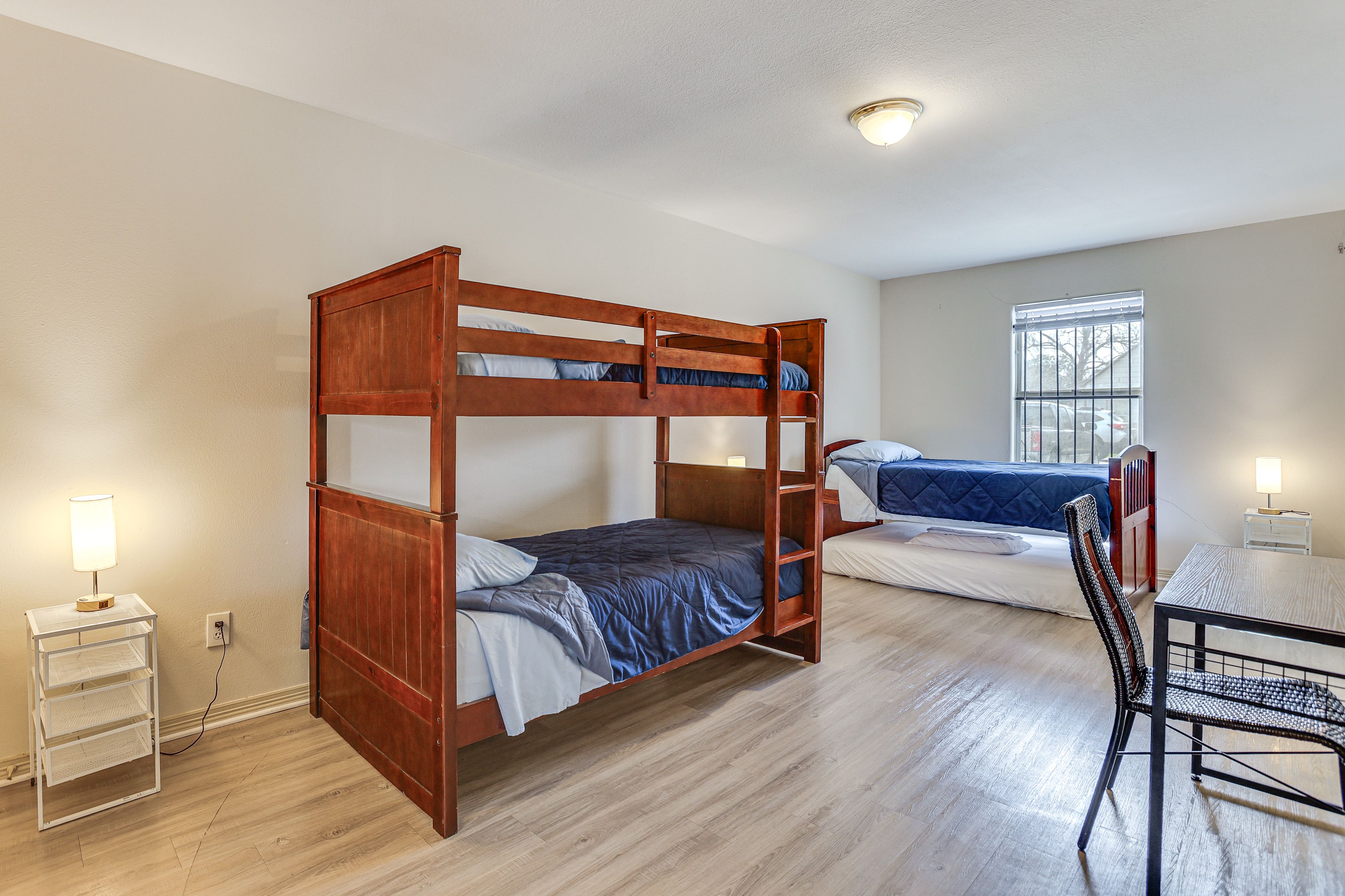 Bedroom 4 | Twin Bunk Bed | Twin Bed | Twin Floor Mattress | 1st Floor