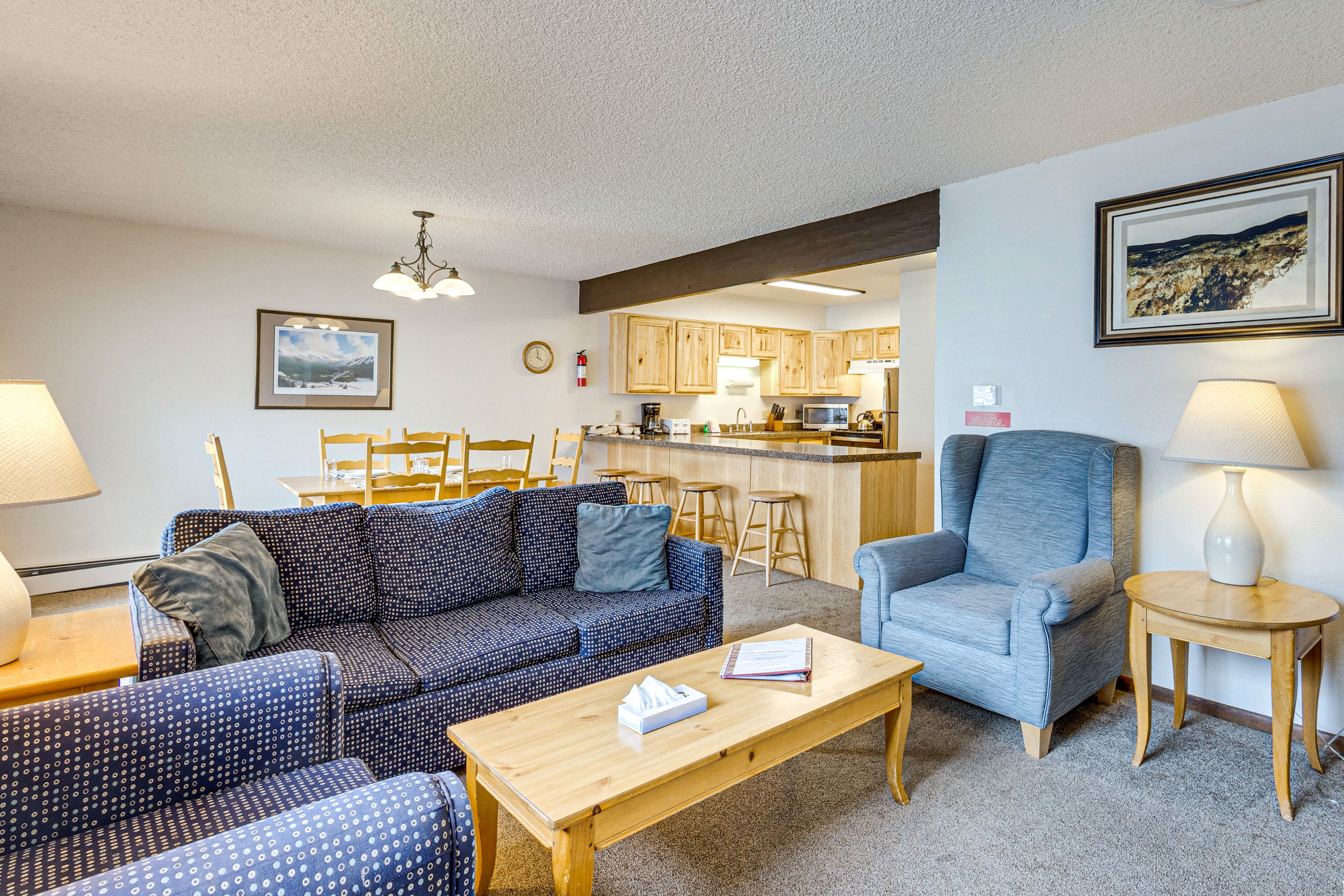 Living Room | Queen Sleeper Sofa | 1st Floor