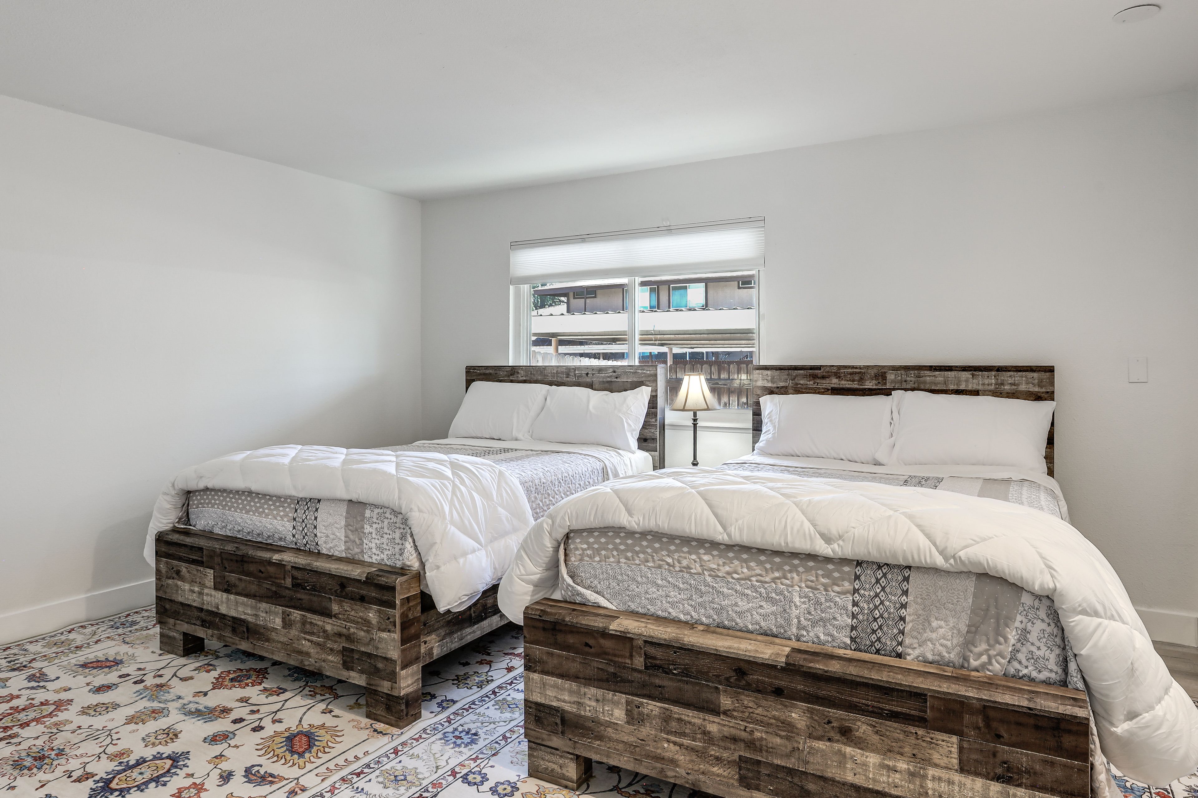 Bedroom 1 | 2 Full Beds | Main Level