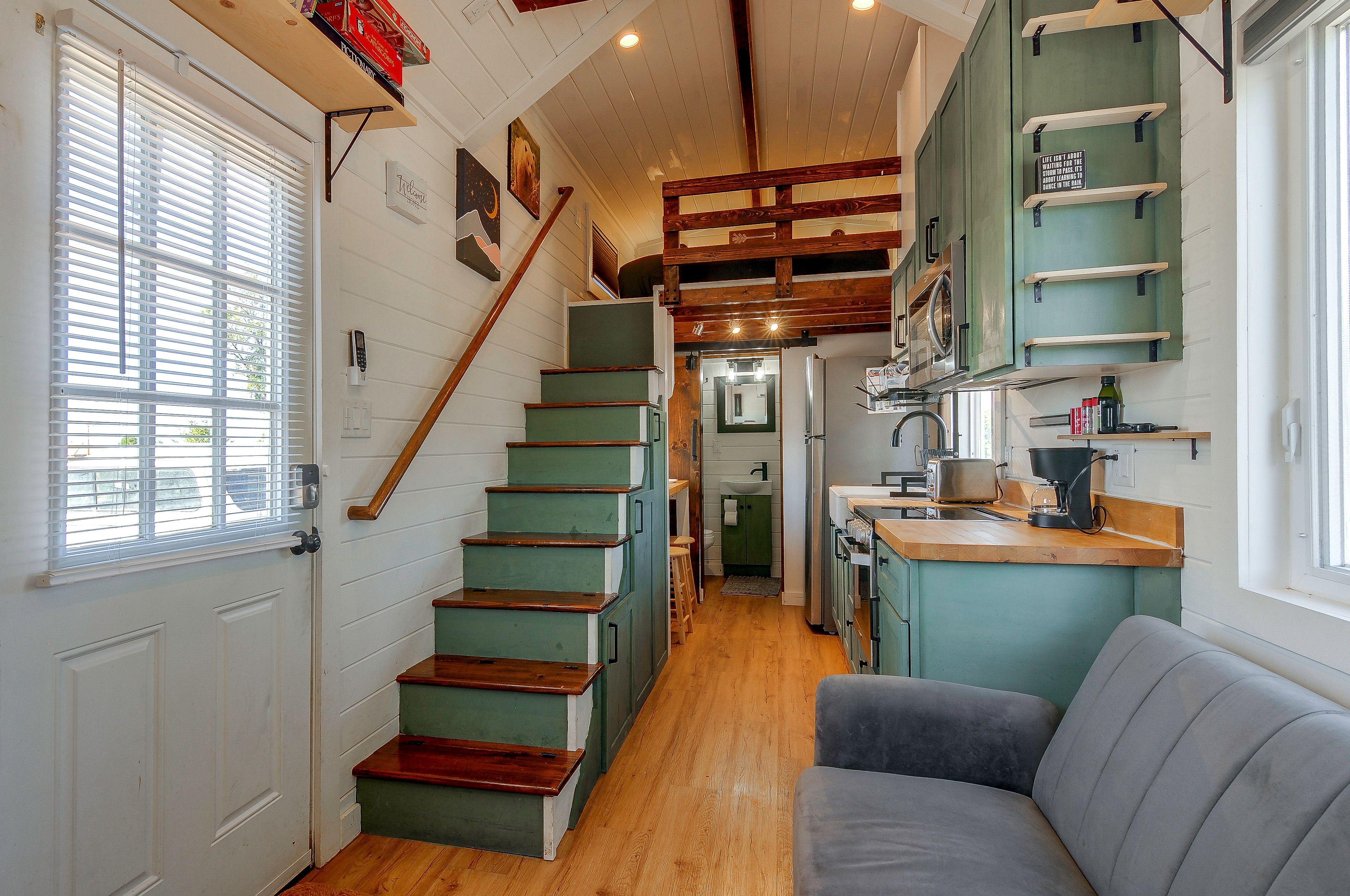 Studio Interior | On-Site Parking (2 Vehicles)