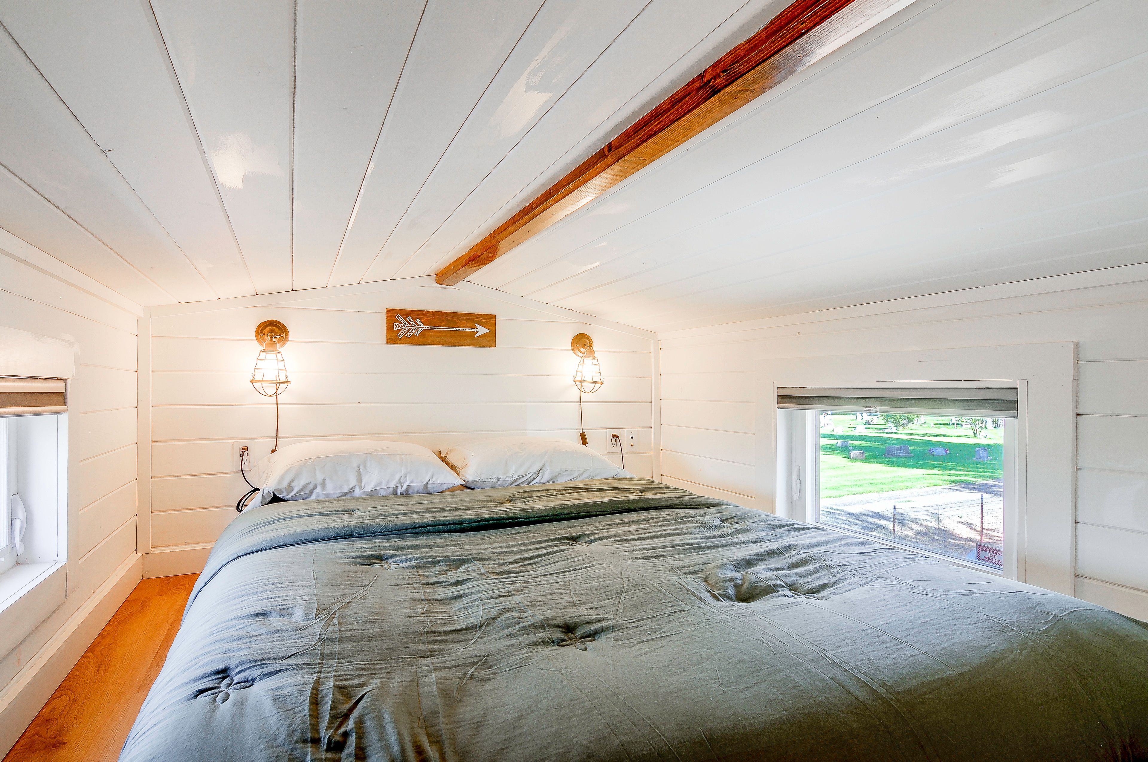 Loft Sleeping Space | Queen Bed