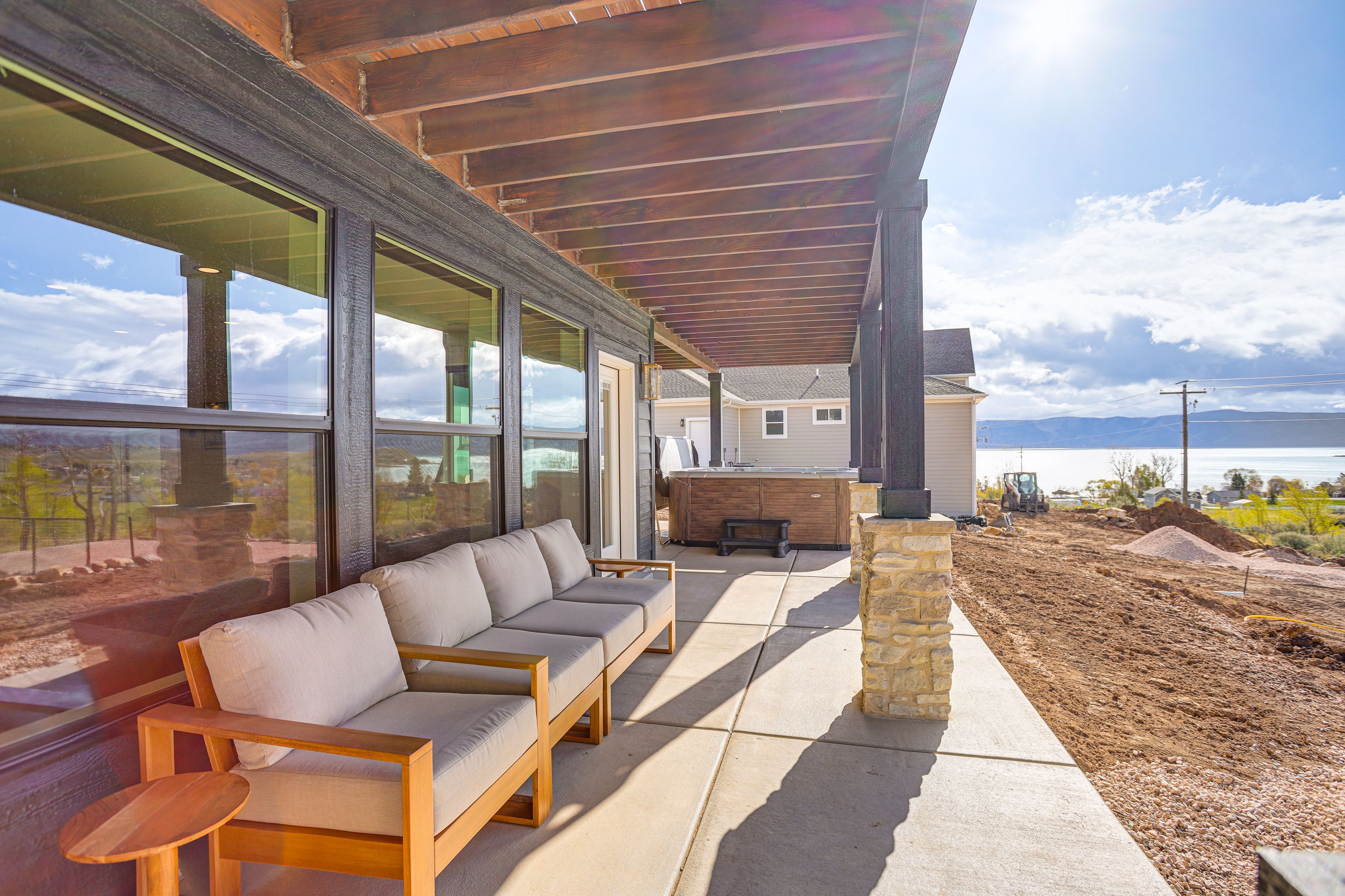 Patio | Hot Tub