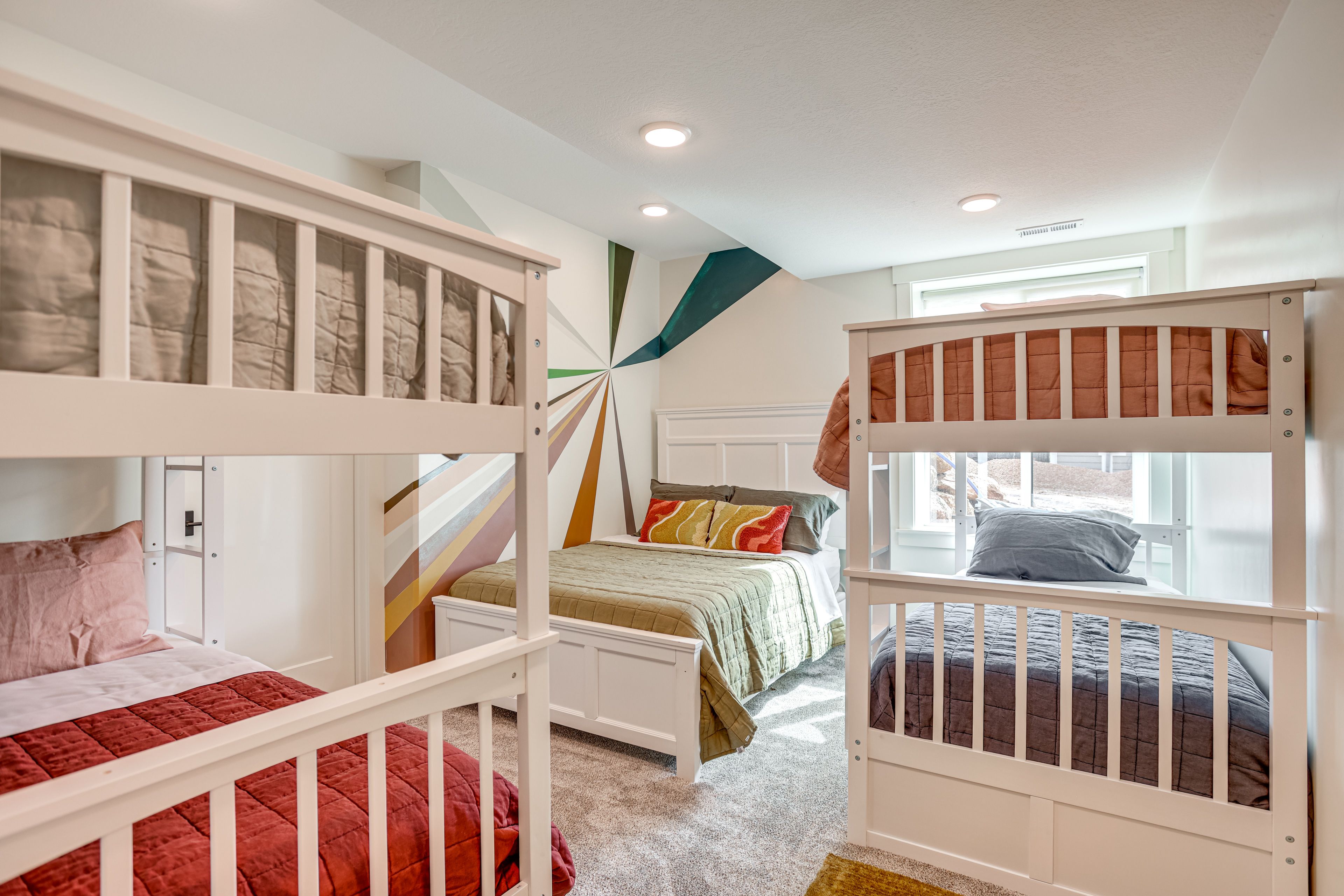 Bedroom 6 | Full Bed | 2 Twin Bunk Beds | Lower Level