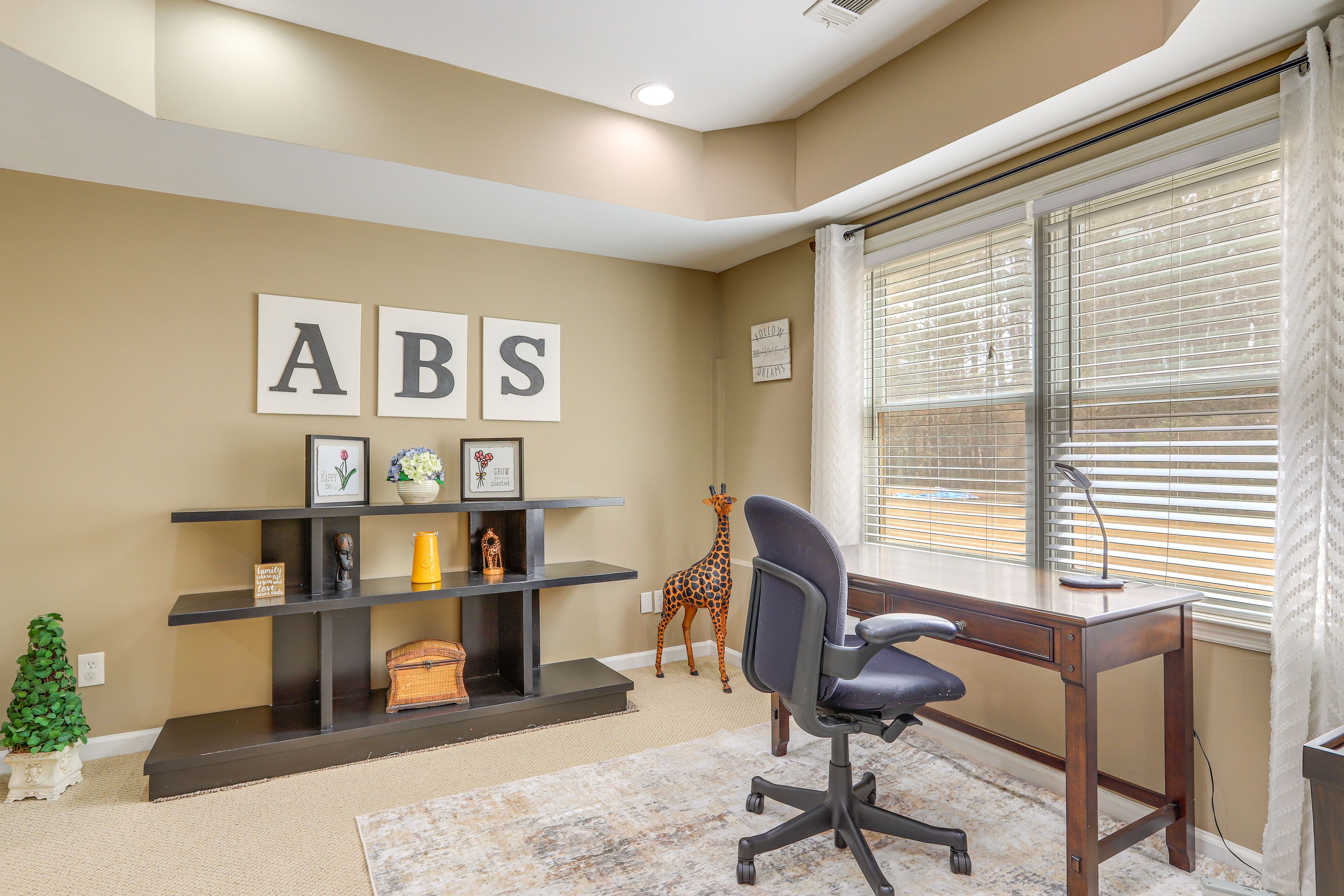 Dedicated Workspace | Bedroom 1 | Single-Story Unit