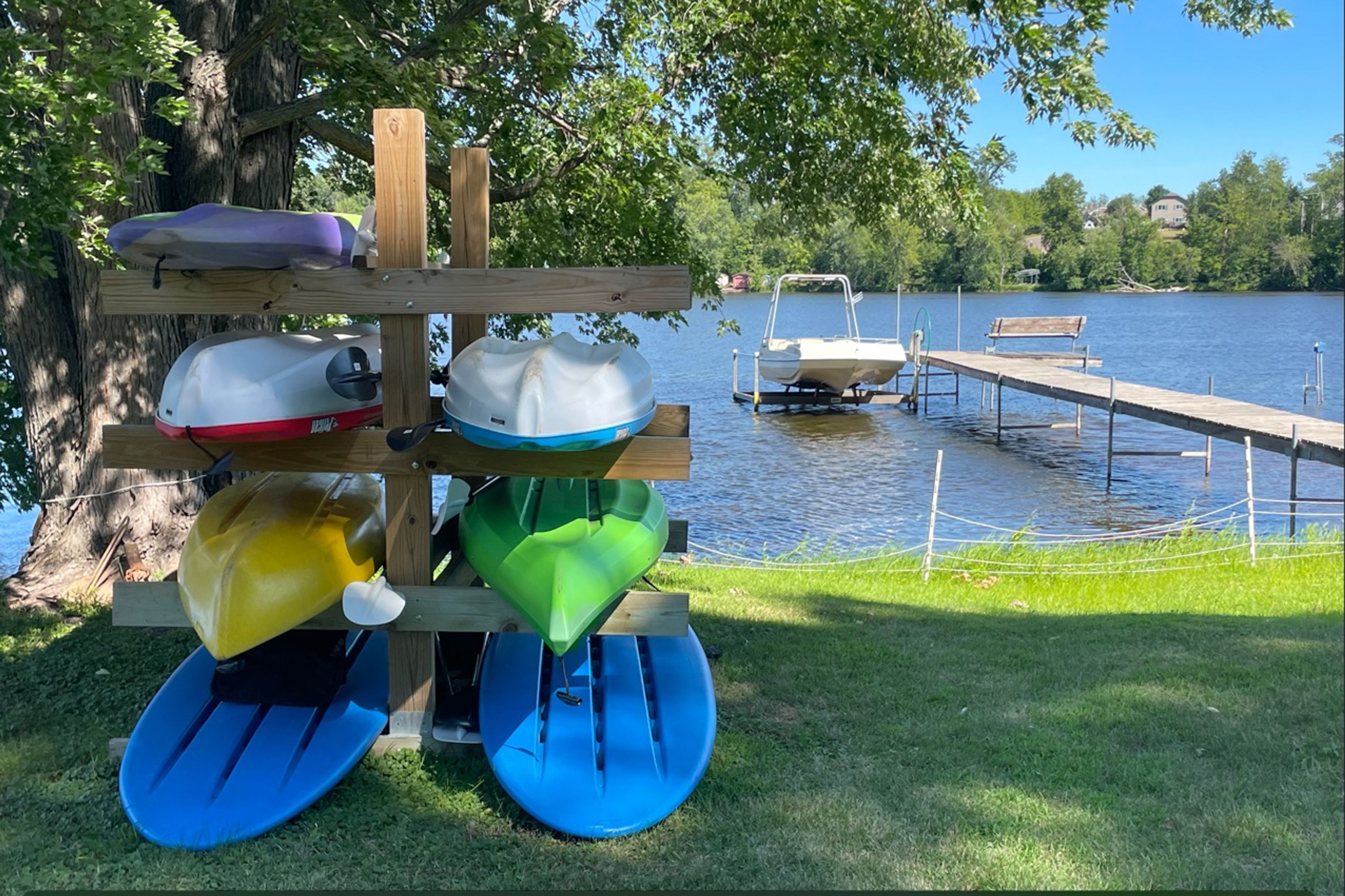 Kayaks & Paddleboard Available (Summer Only)