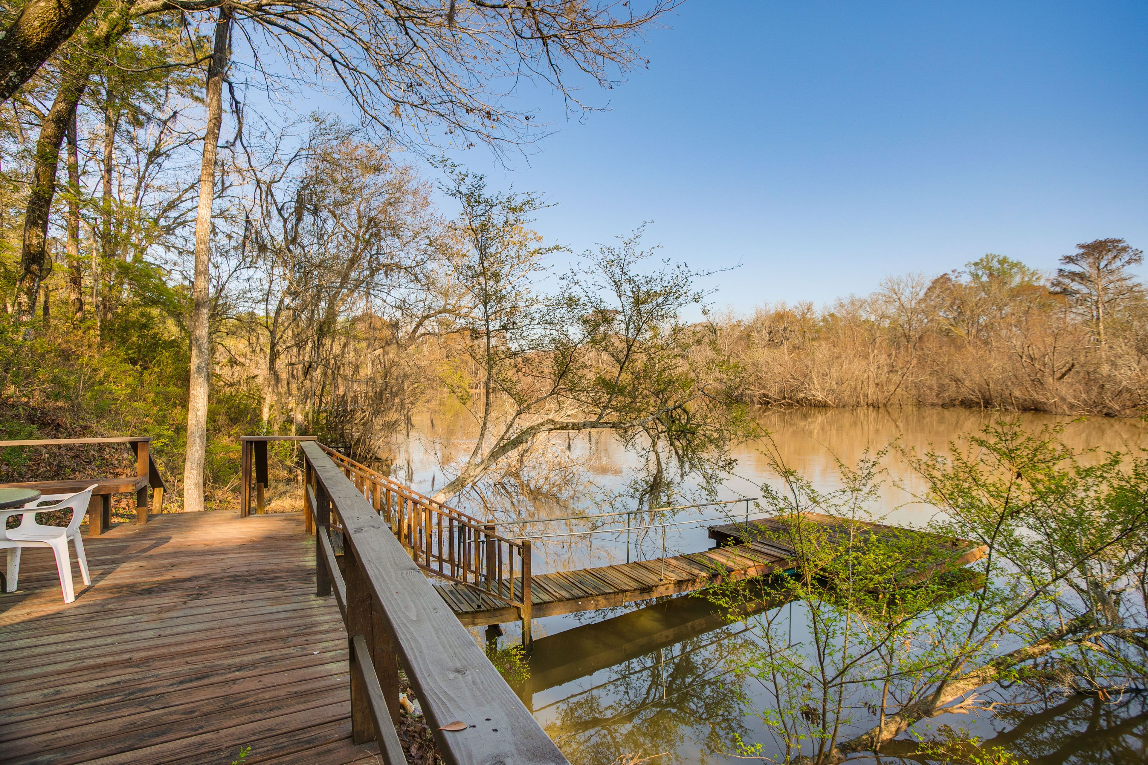 Waterfront Deck & Private Dock