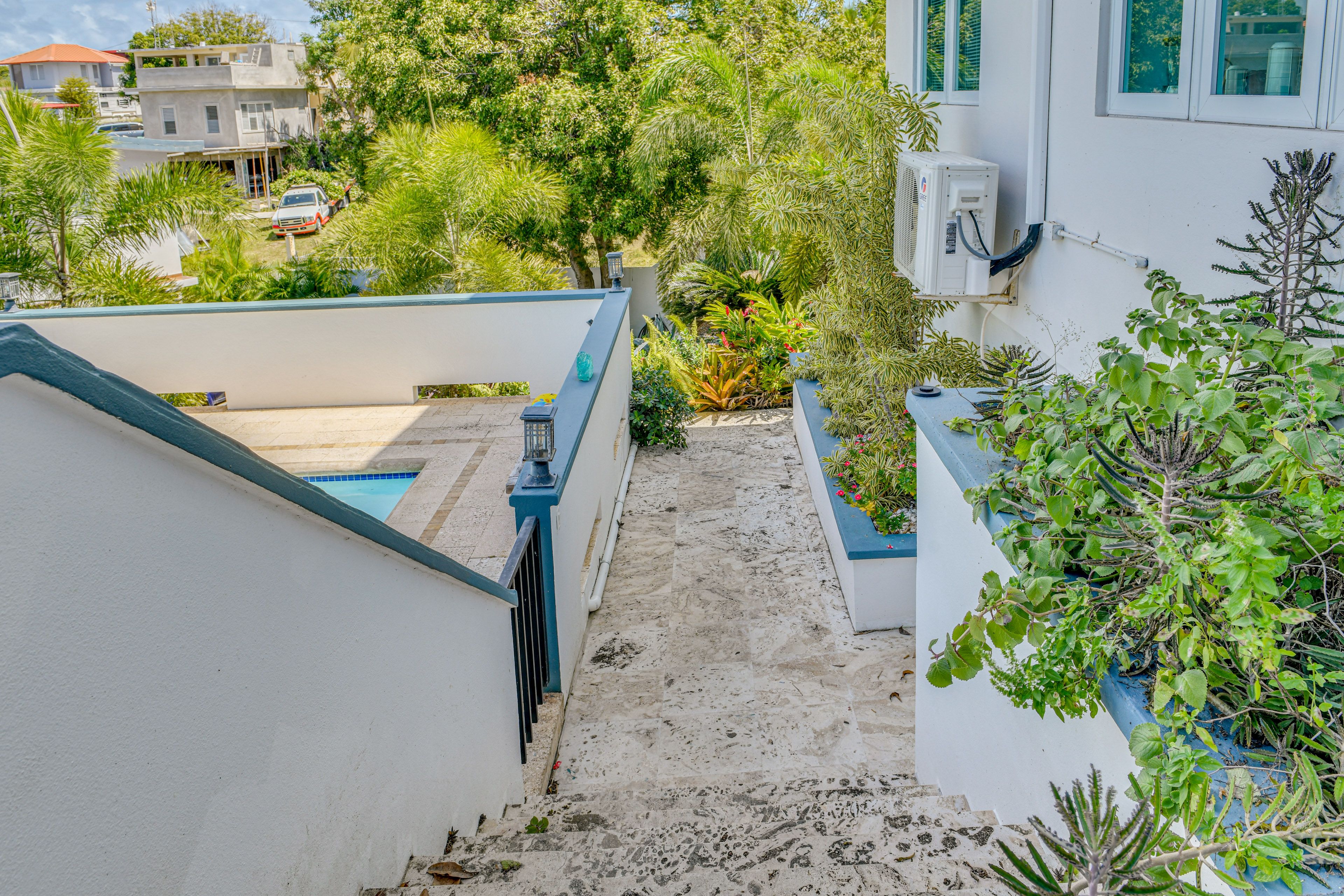 Stairs to Access Home