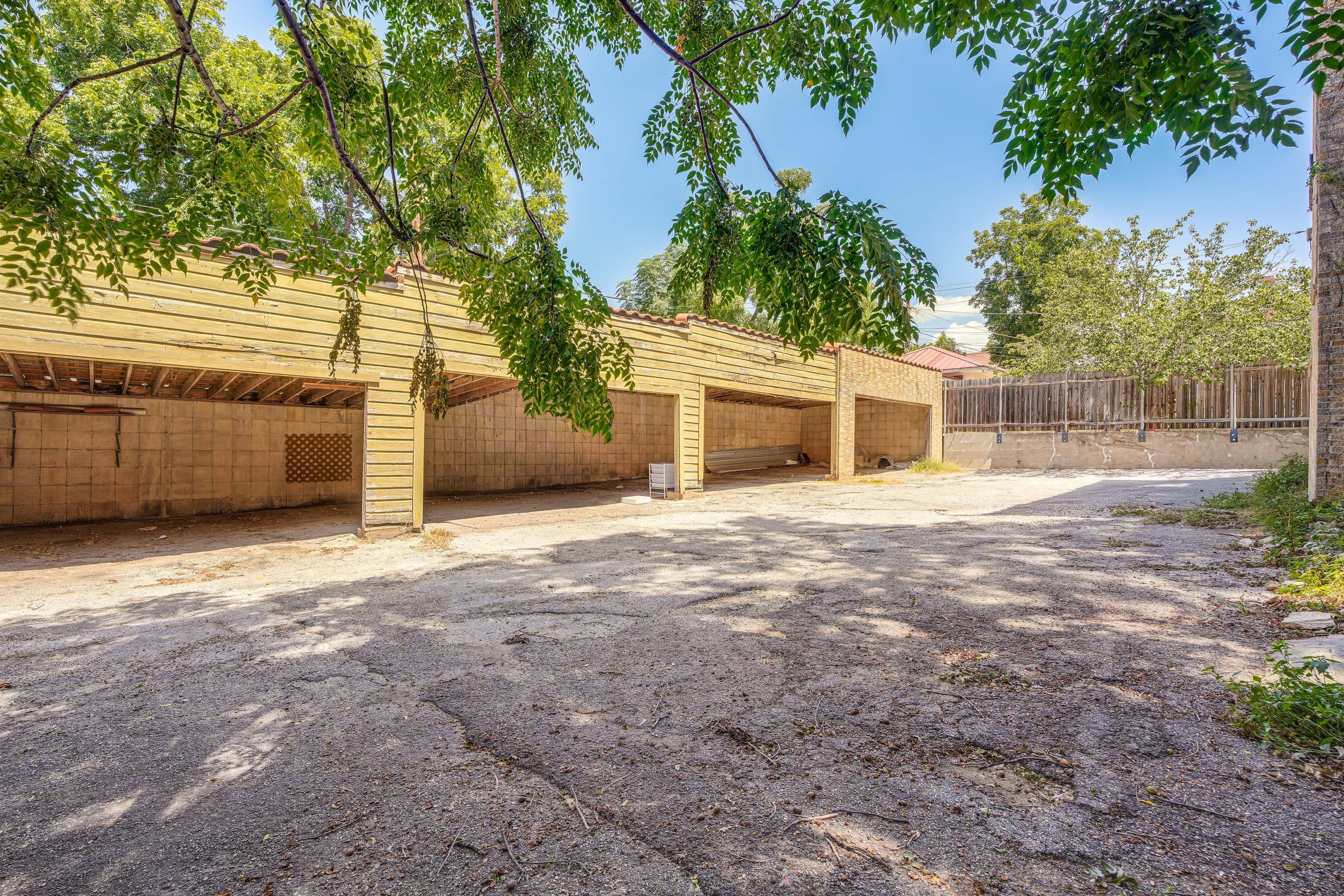 Shared Parking Lot & Street Parking