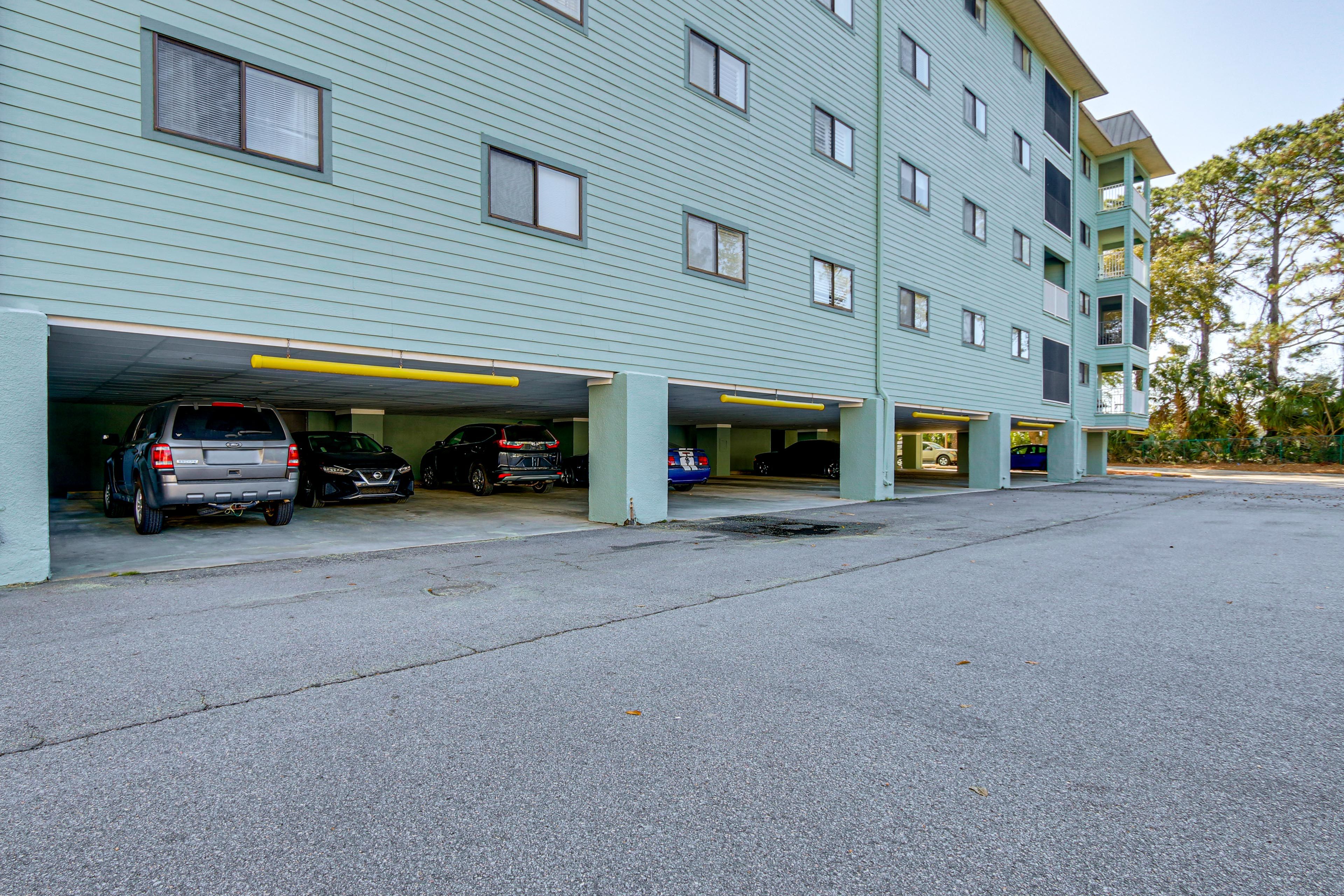 Community Parking Lot (2 Vehicles)