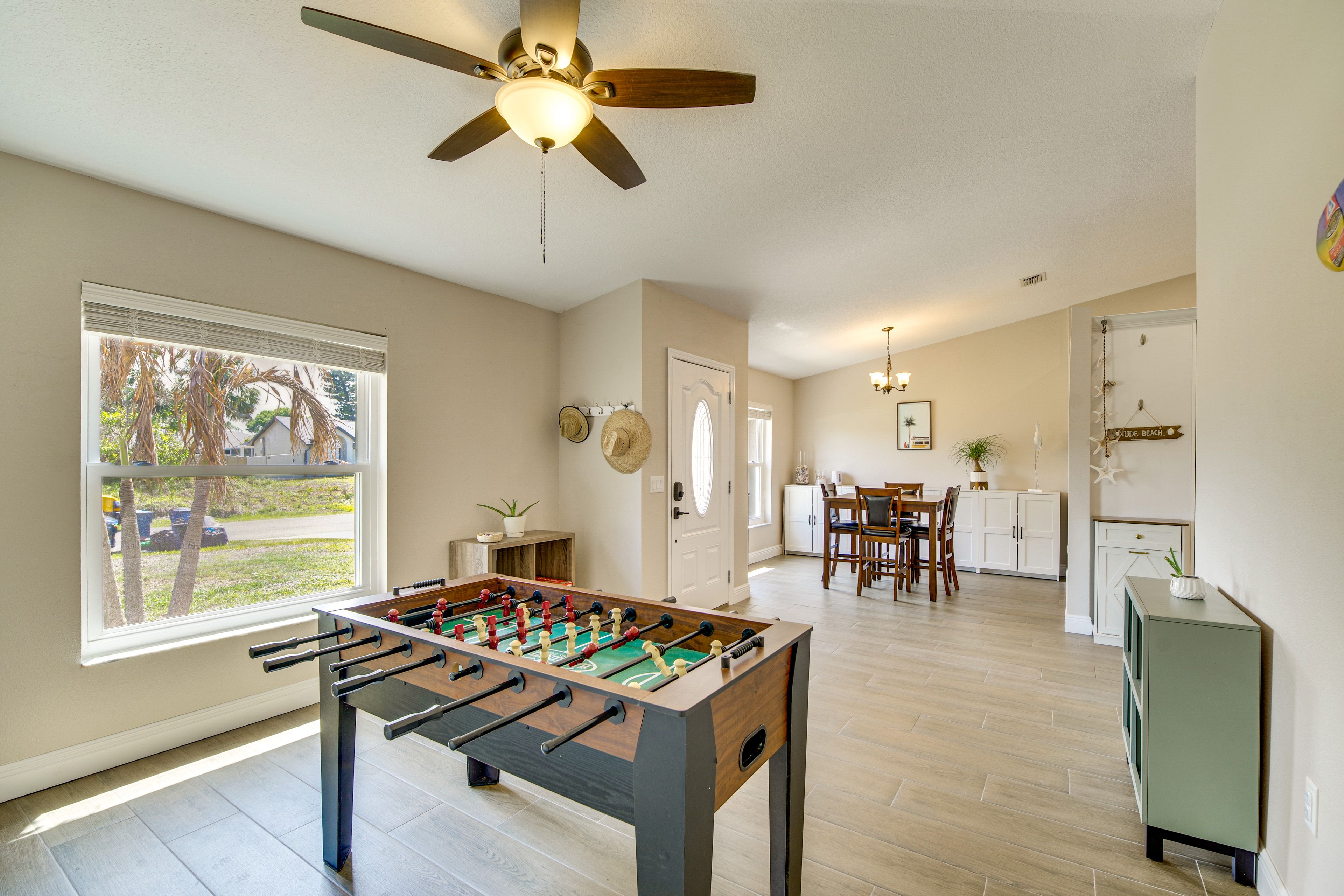 Property Interior | Single-Story Home | Central A/C & Heating