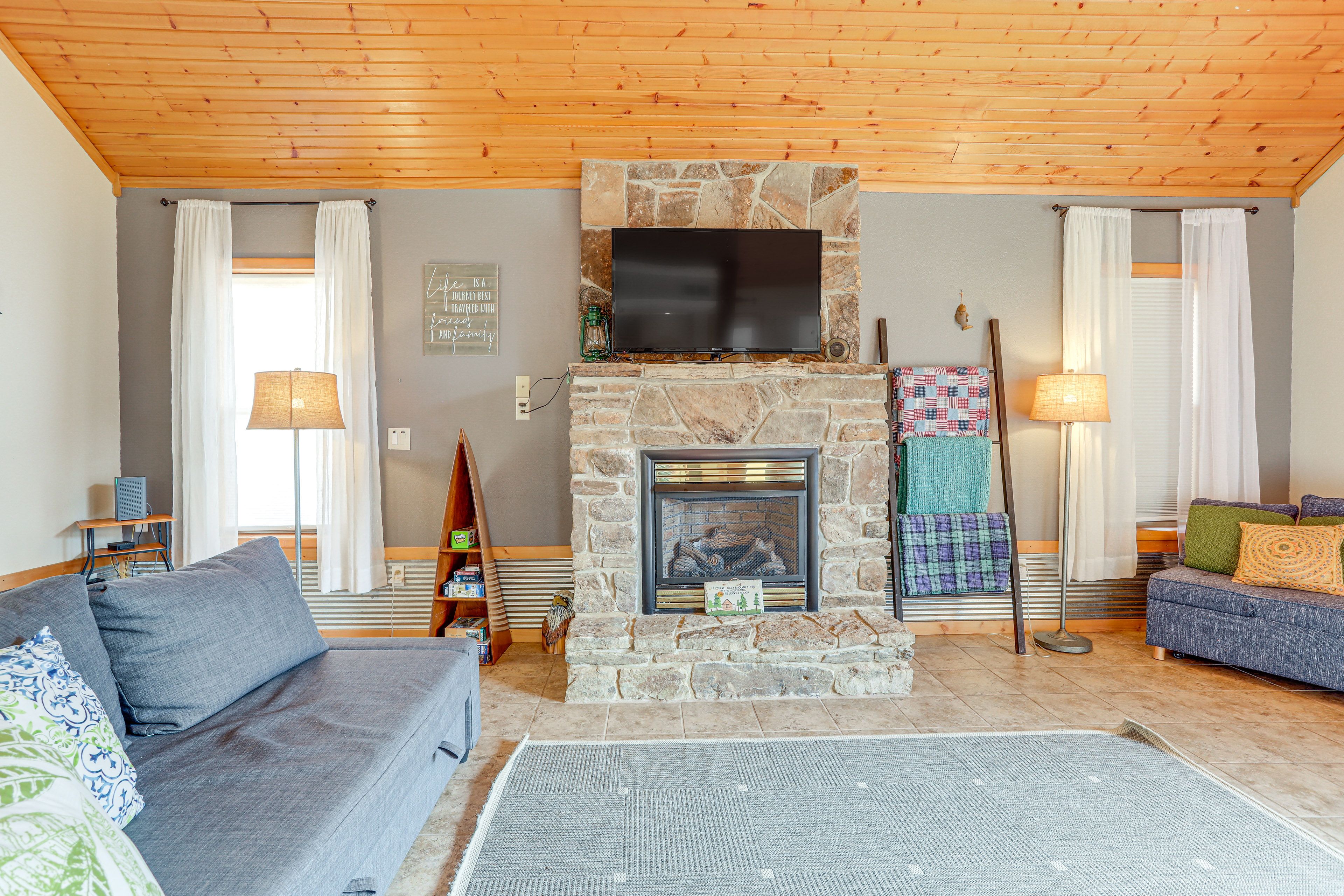 Living Room | 1st Floor | Full Sleeper Sofa