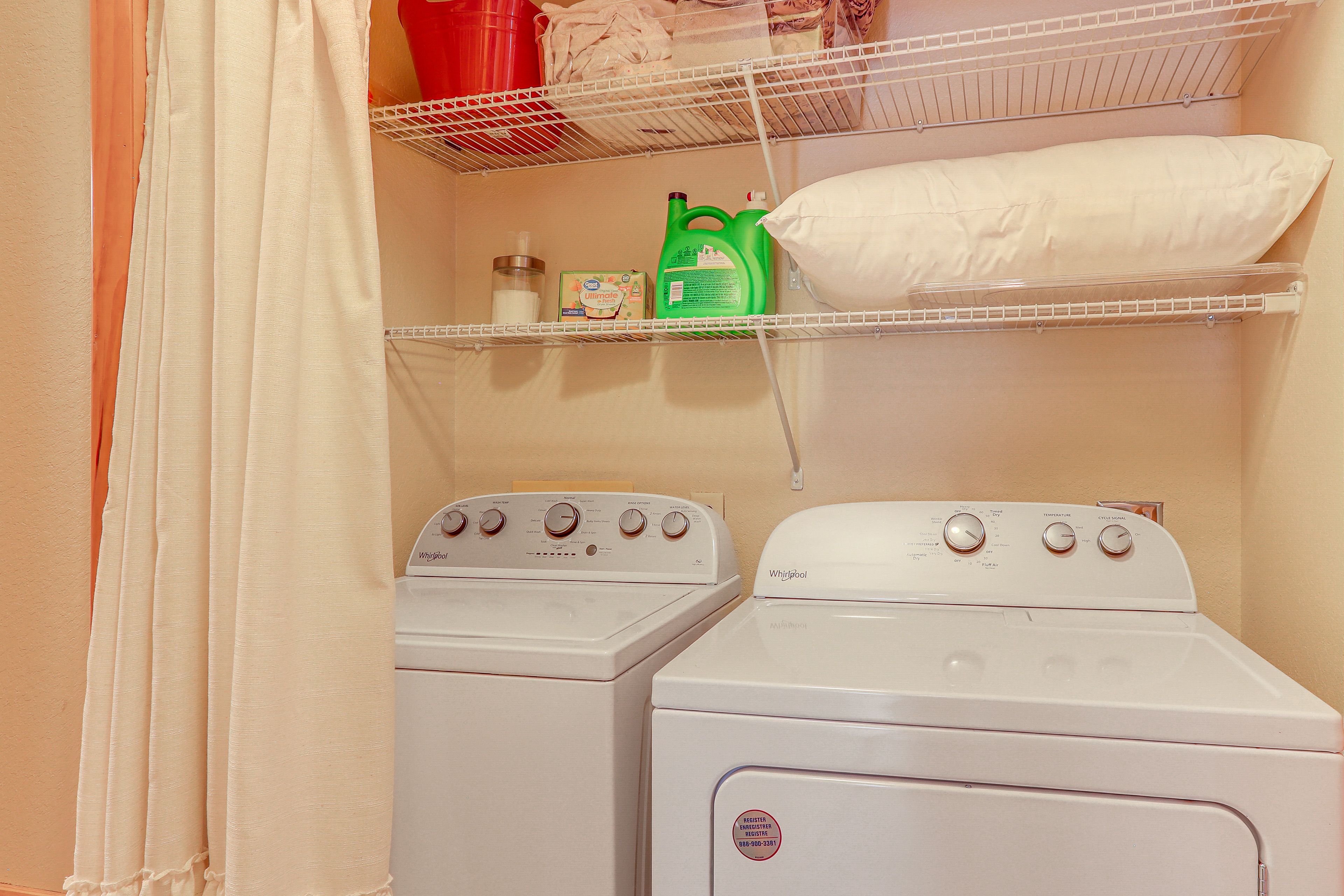 Laundry Closet | 1st Floor