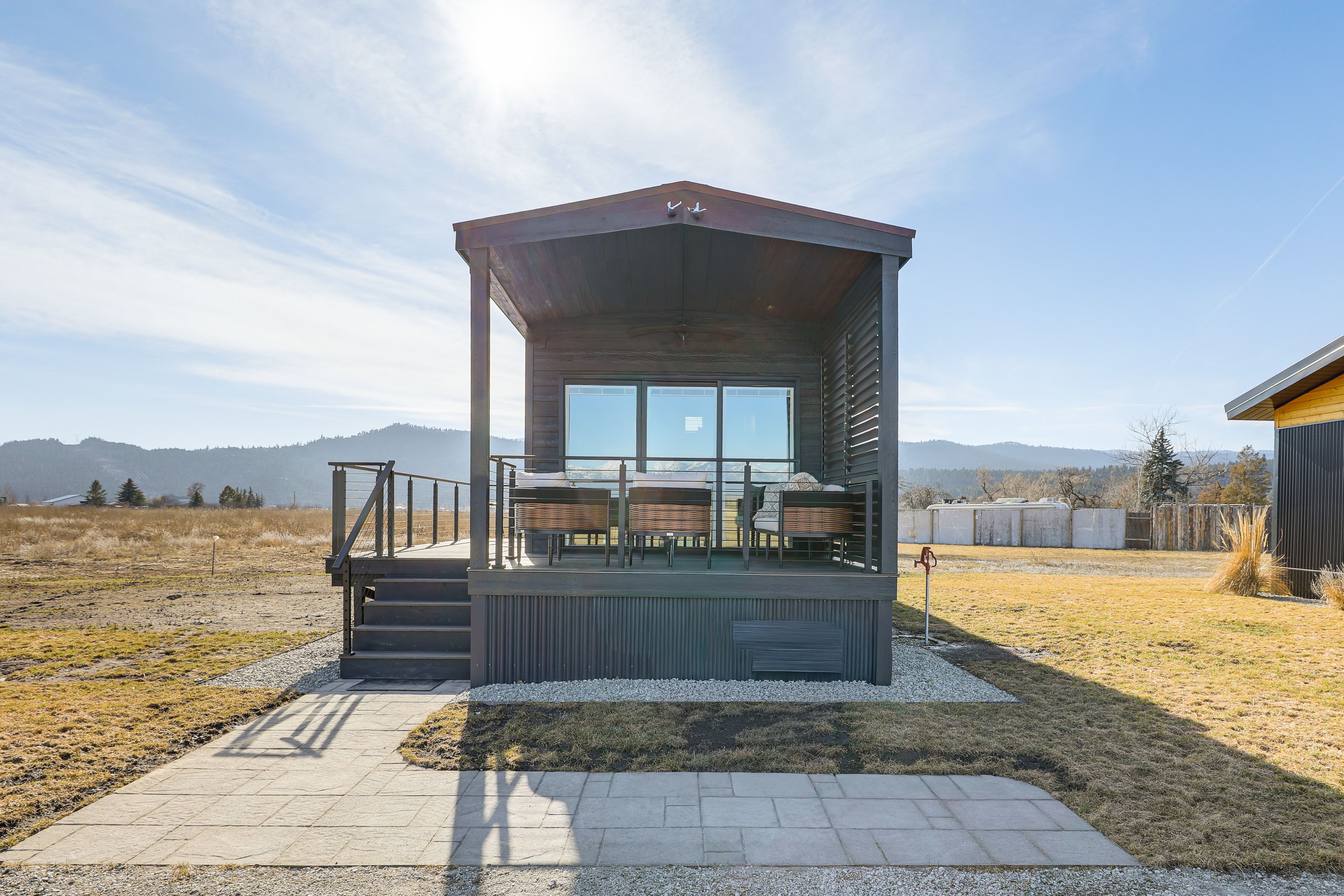 Designated Gravel Parking Area | 2 Vehicles